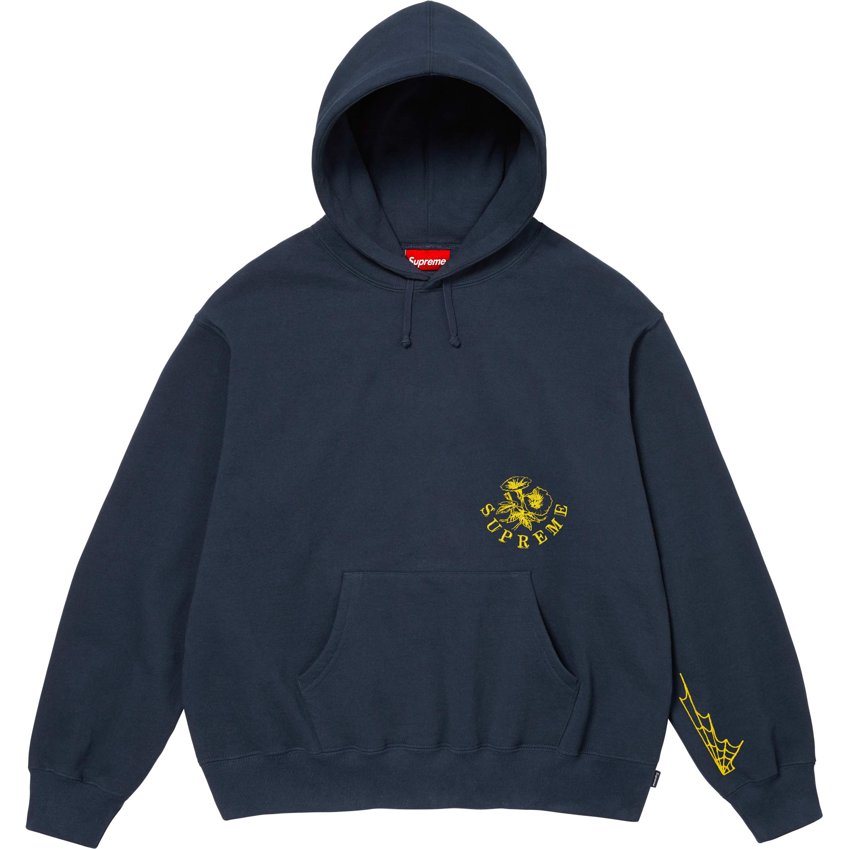 Wild Embroidered Hooded Sweatshirt