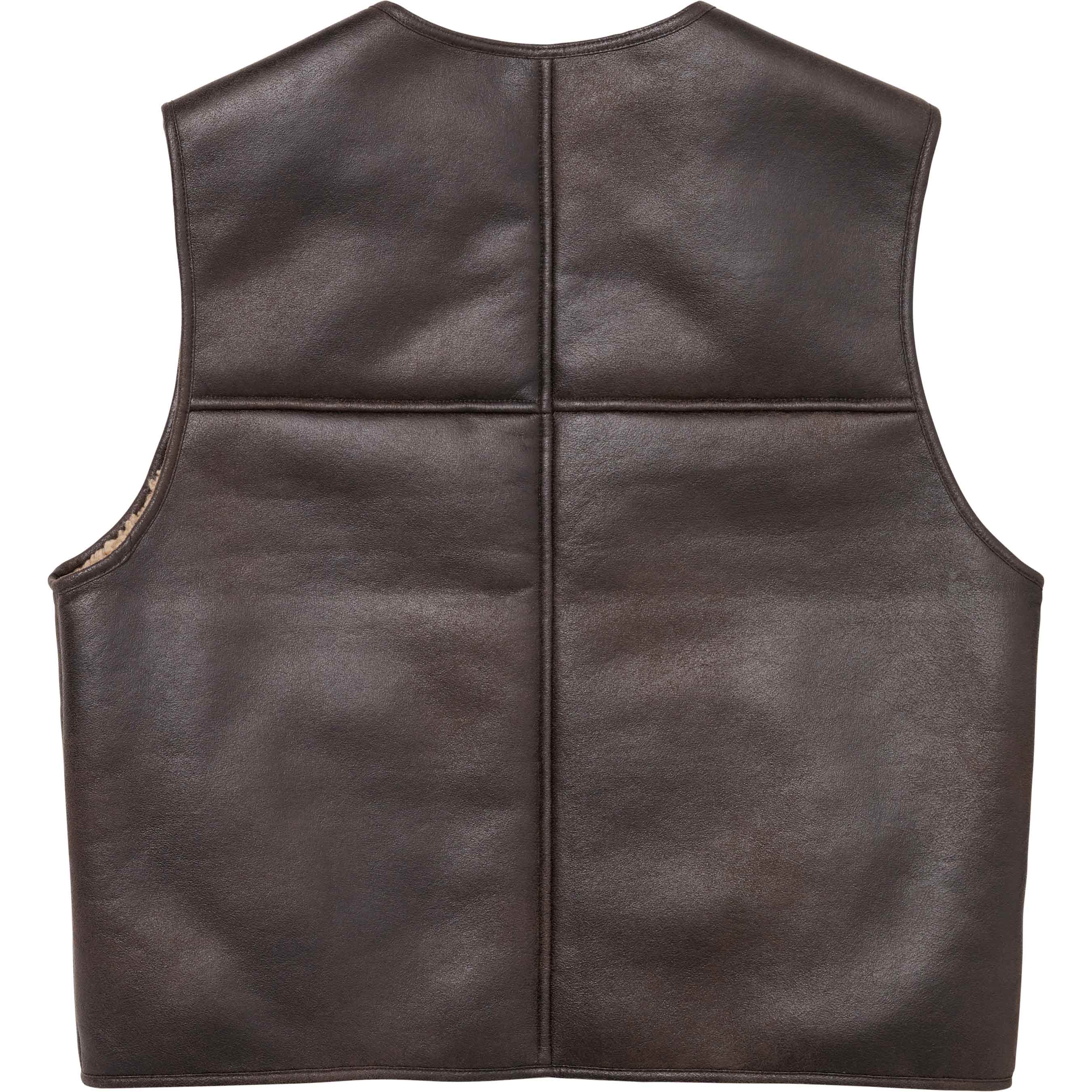 Reversible Faux Shearling Vest