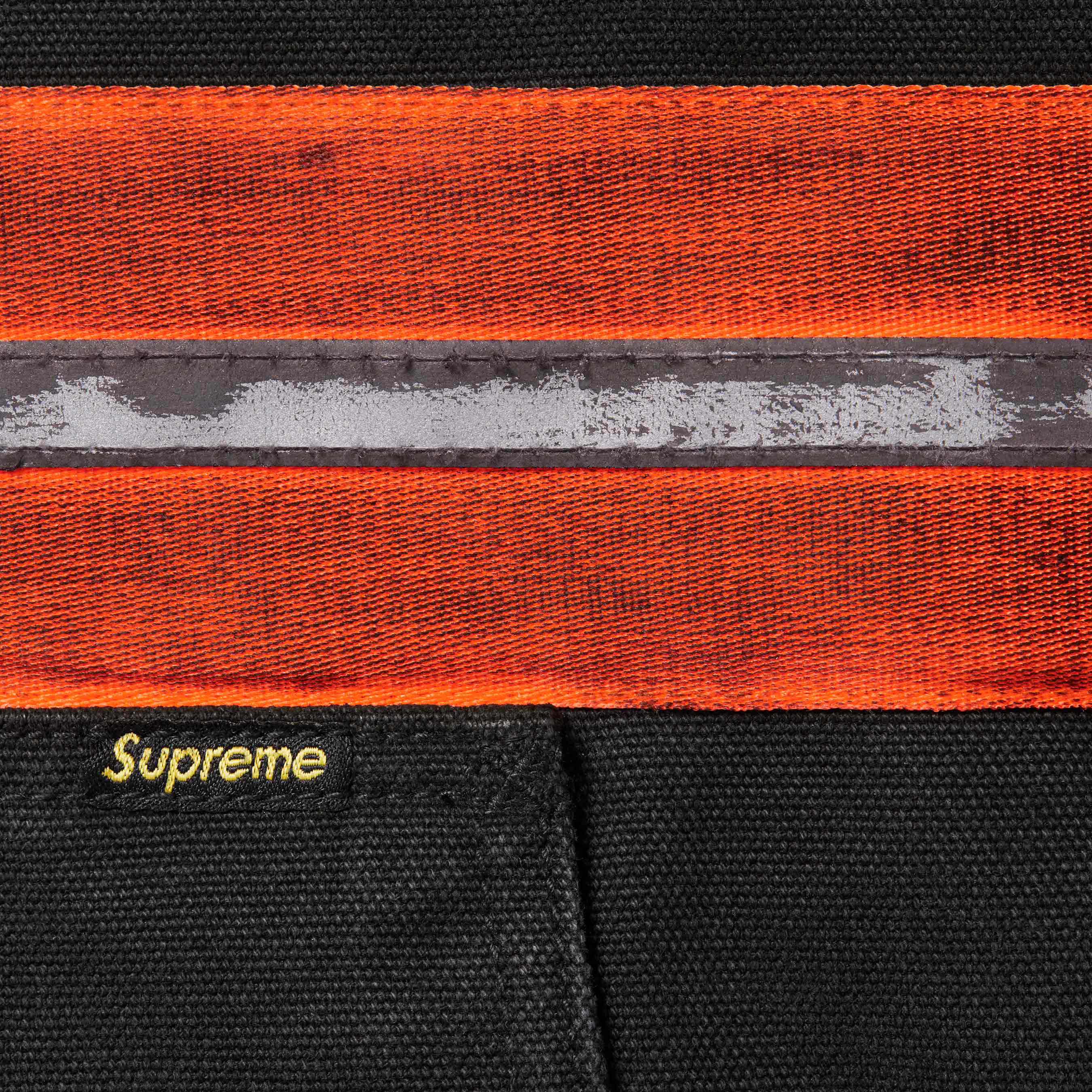 Reflective Stripe Hooded Work Jacket