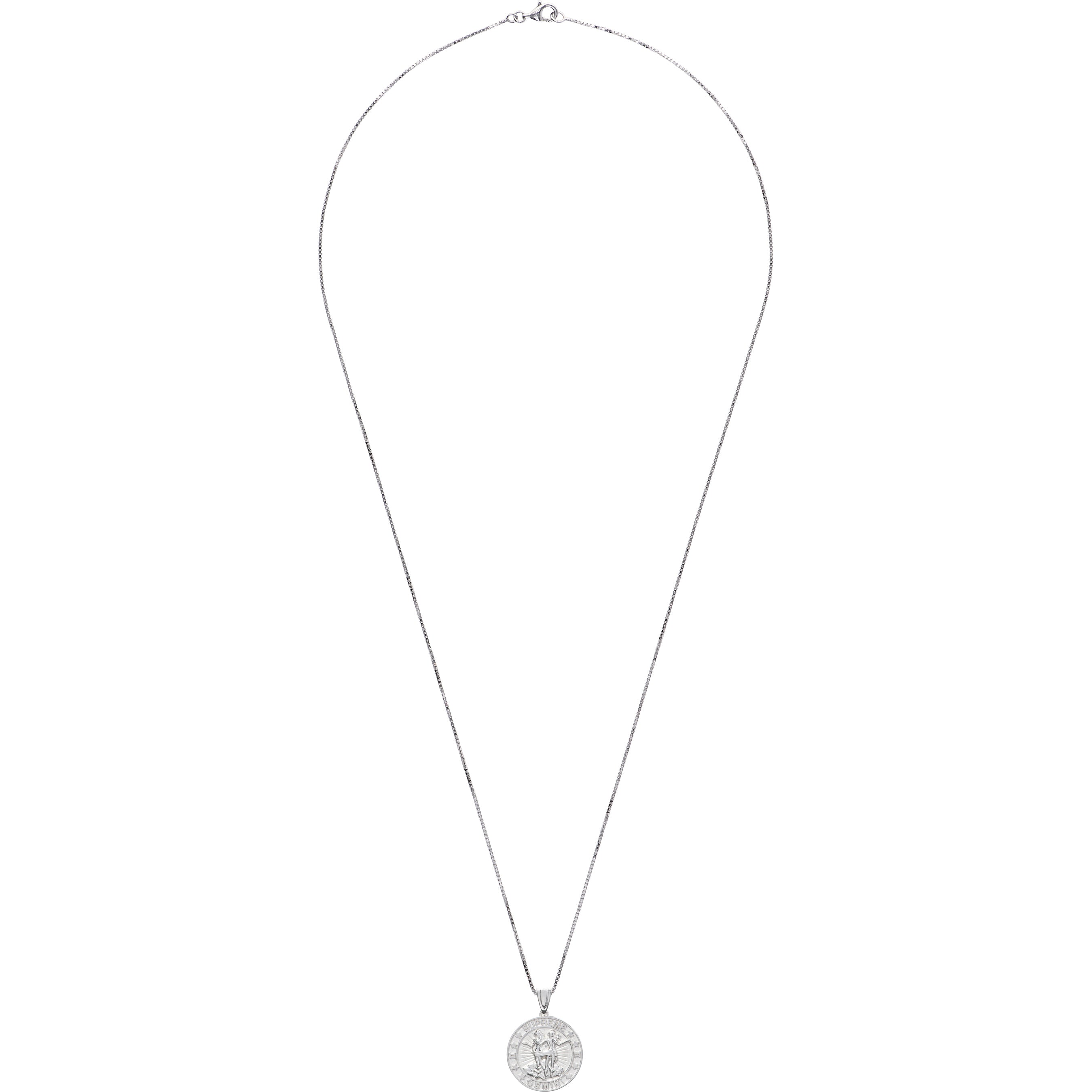 Supreme®/Jacob&Co Sterling Silver Zodiac Pendant