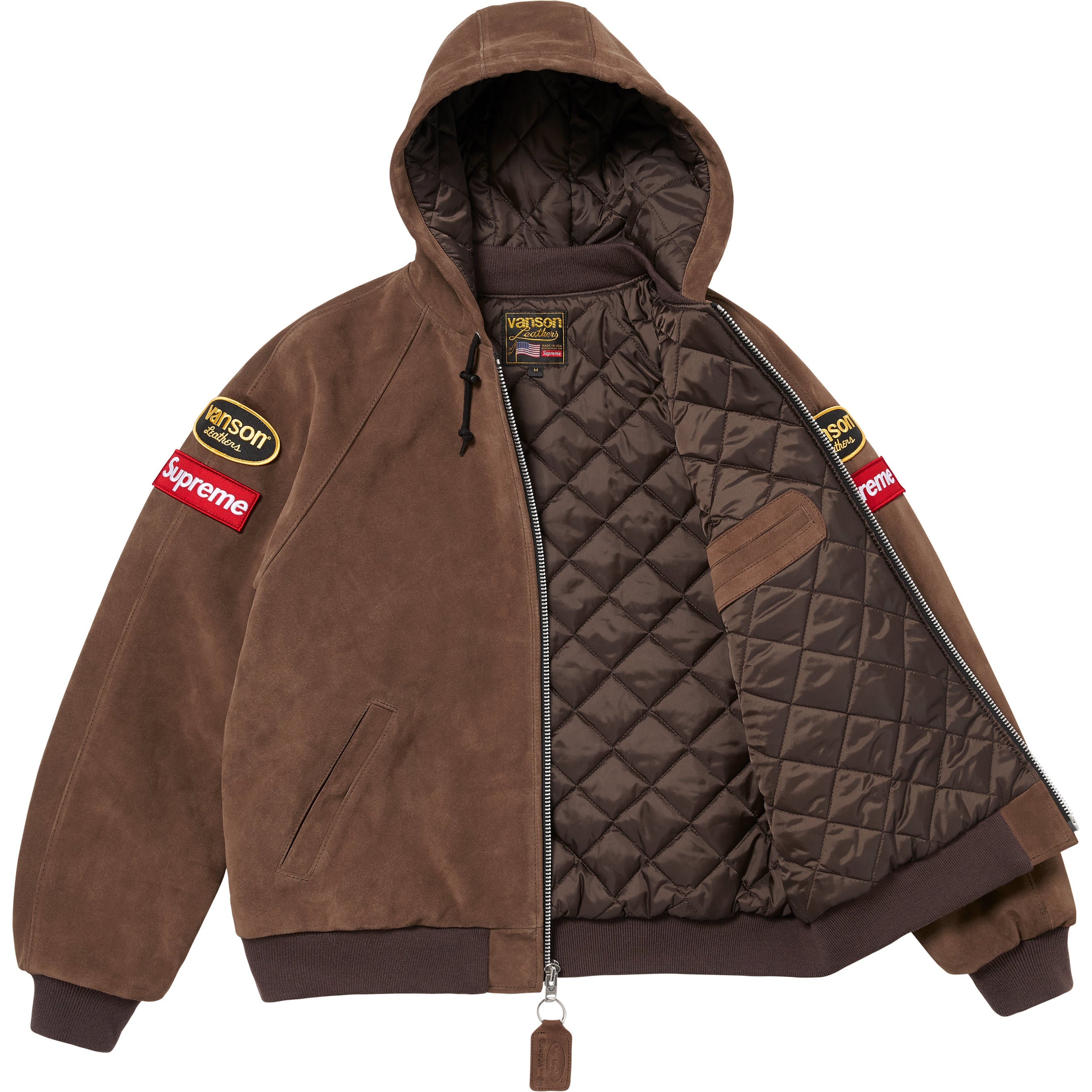 Supreme®/Vanson Leathers® Hooded Work Jacket