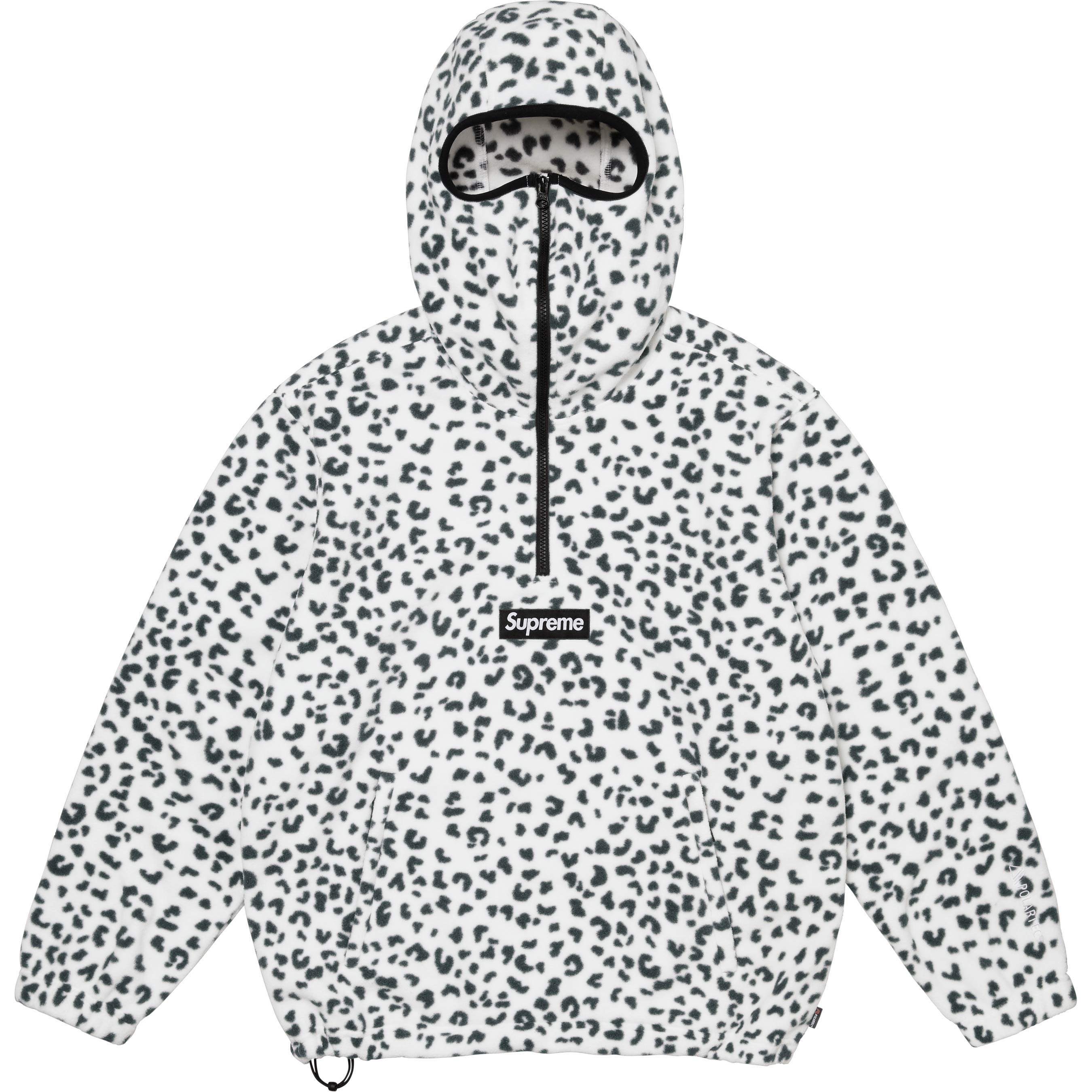 Polartec® Facemask Half Zip Hooded Sweatshirt