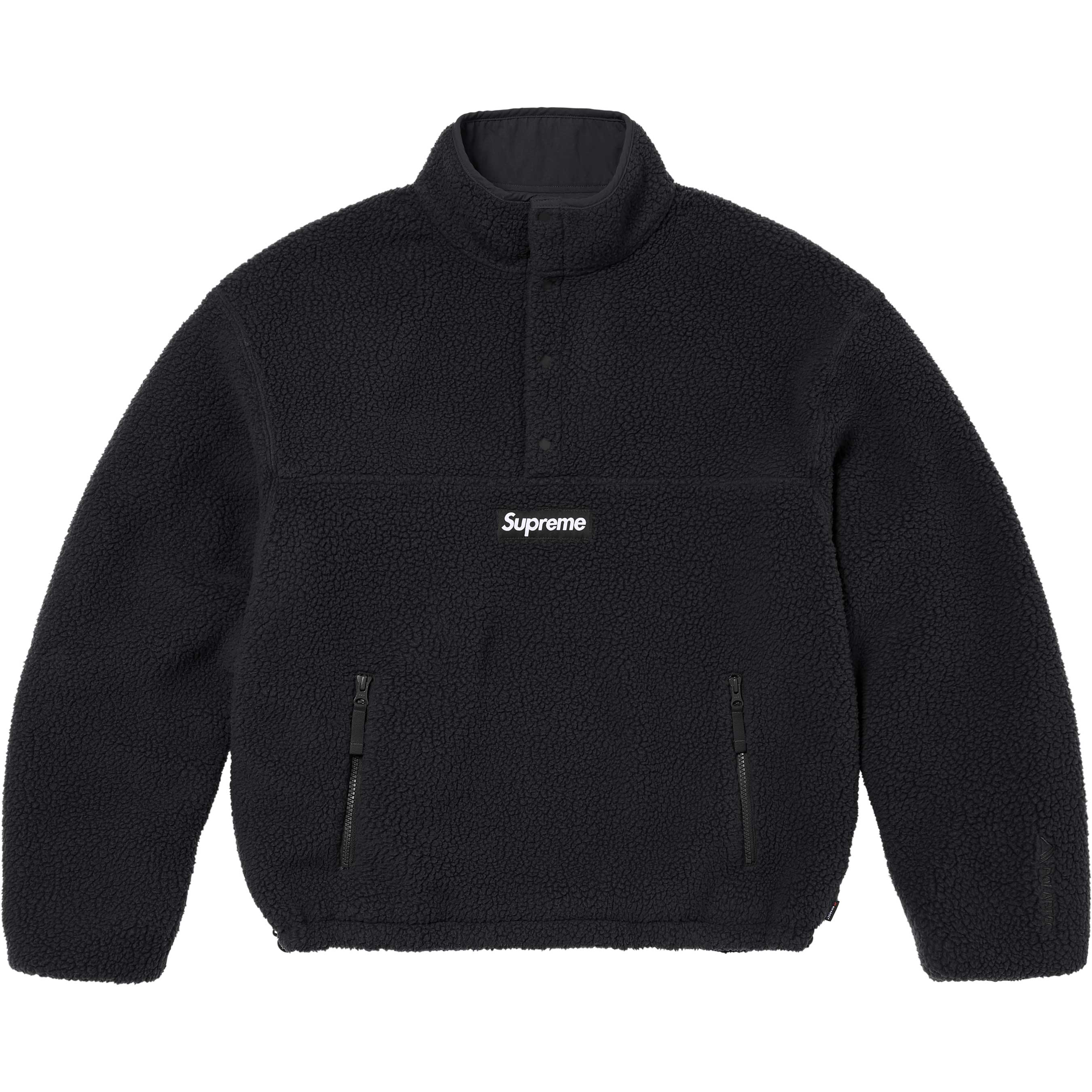 Polartec® Shearling Reversible Pullover