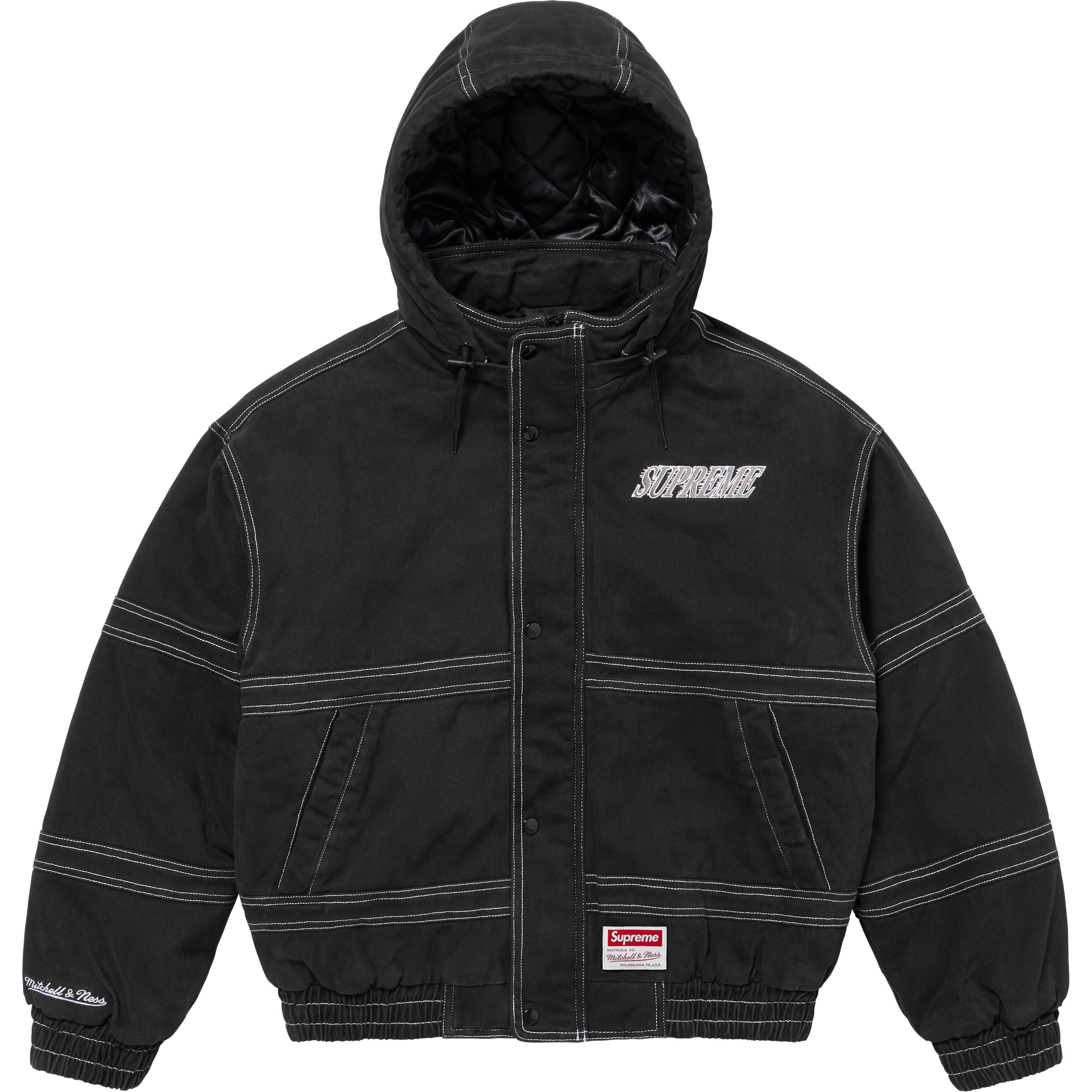 Supreme®/Mitchell & Ness® Twill Stadium Jacket