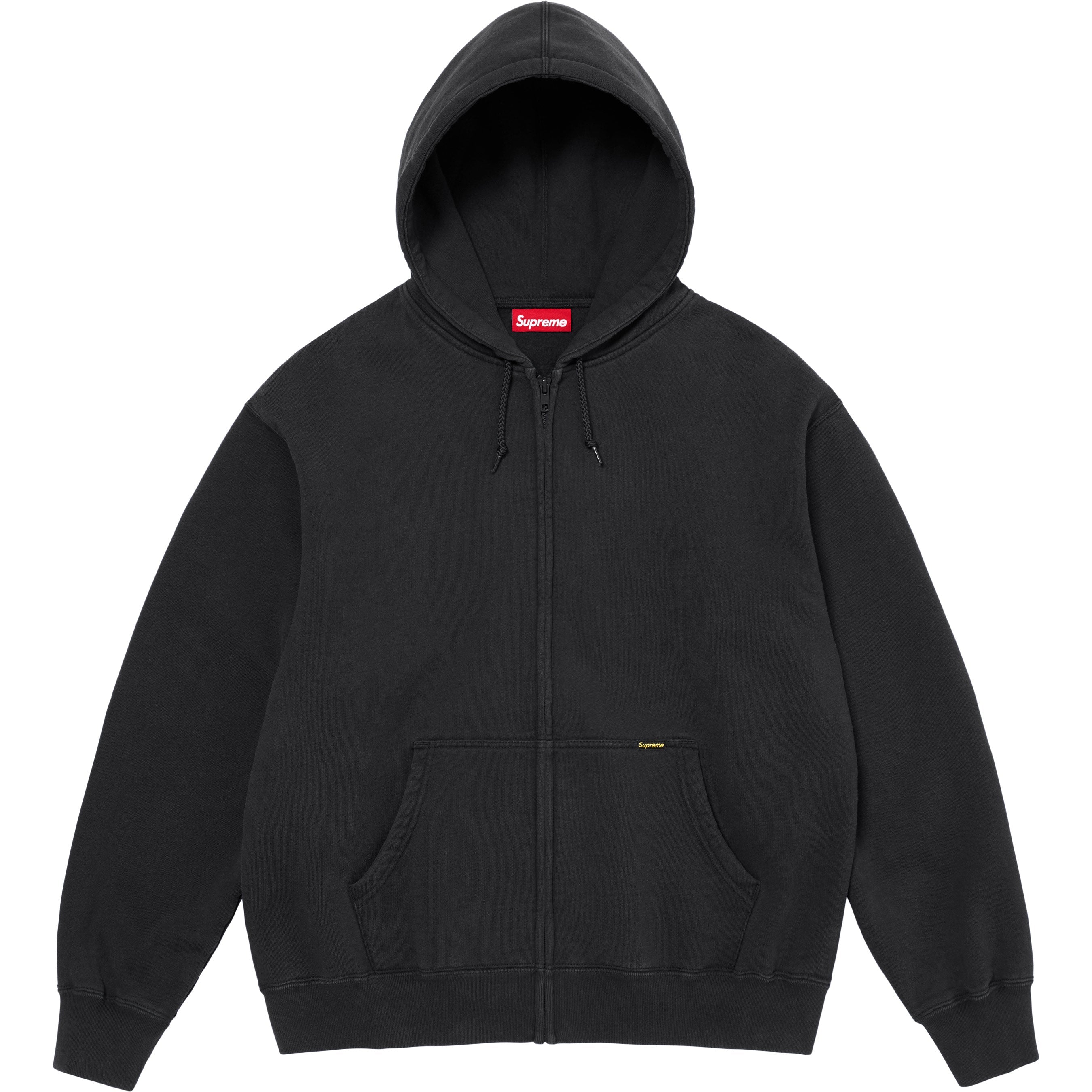 Work Zip Up Hooded Sweatshirt