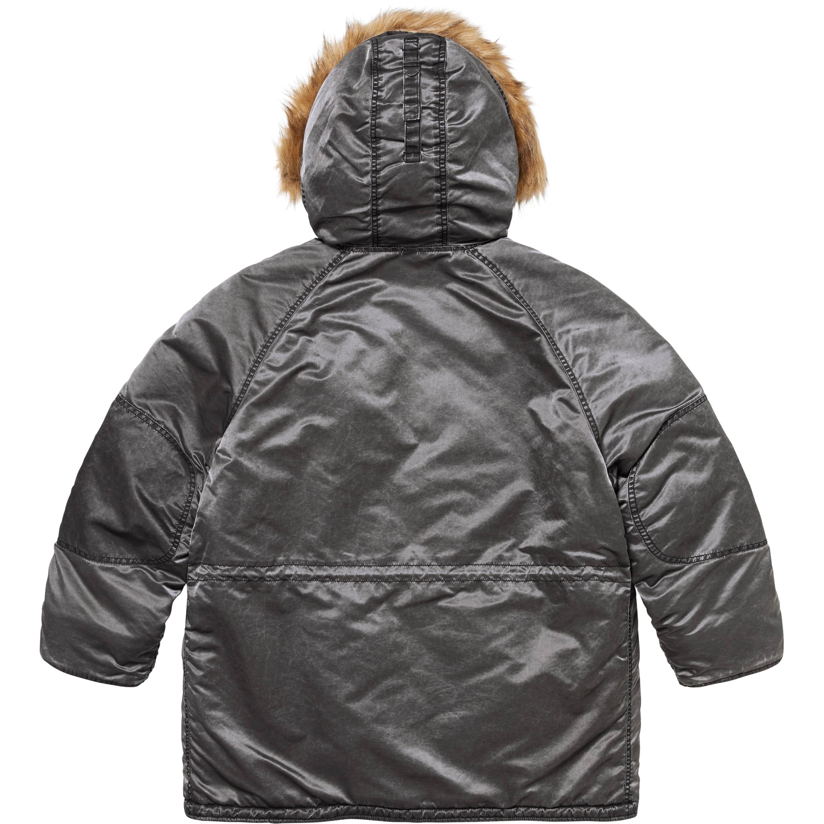 Washed Flight Satin N-3B Parka