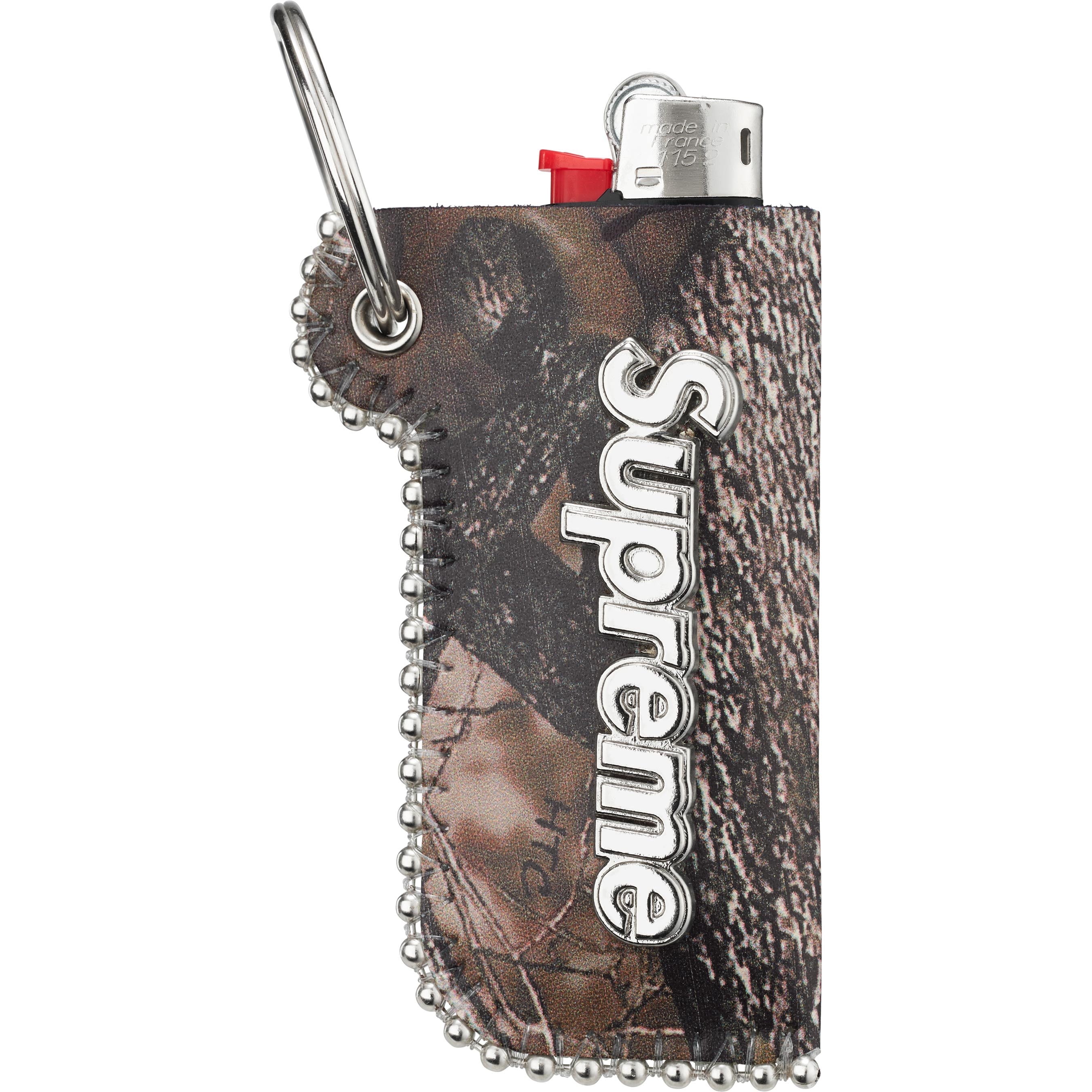 Supreme®/b.b. Simon Leather Lighter Case Keychain