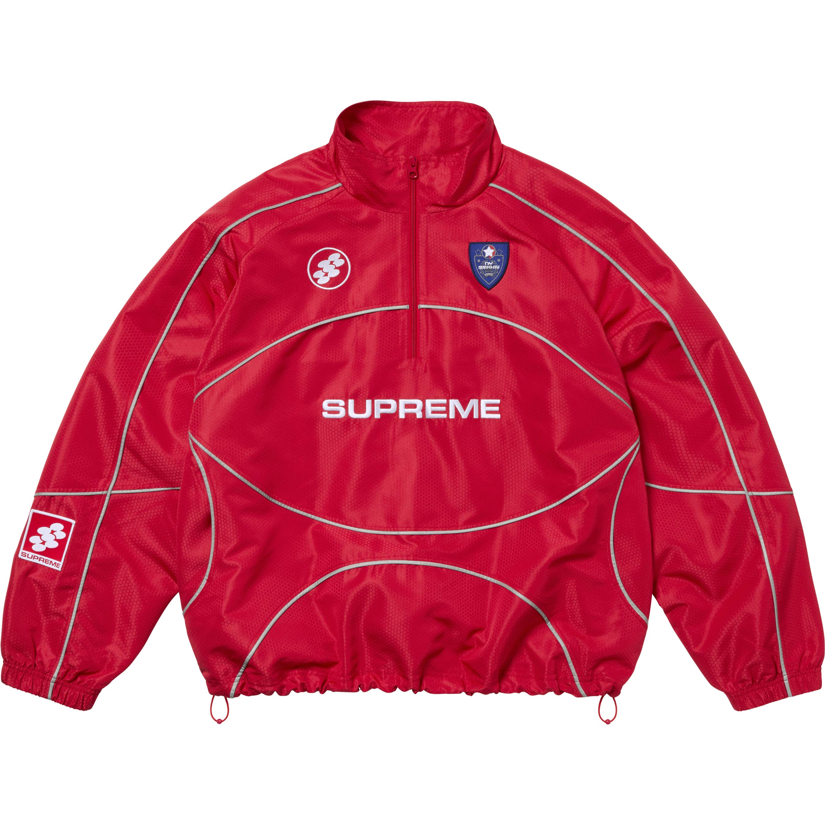 Reflective Piping Pullover