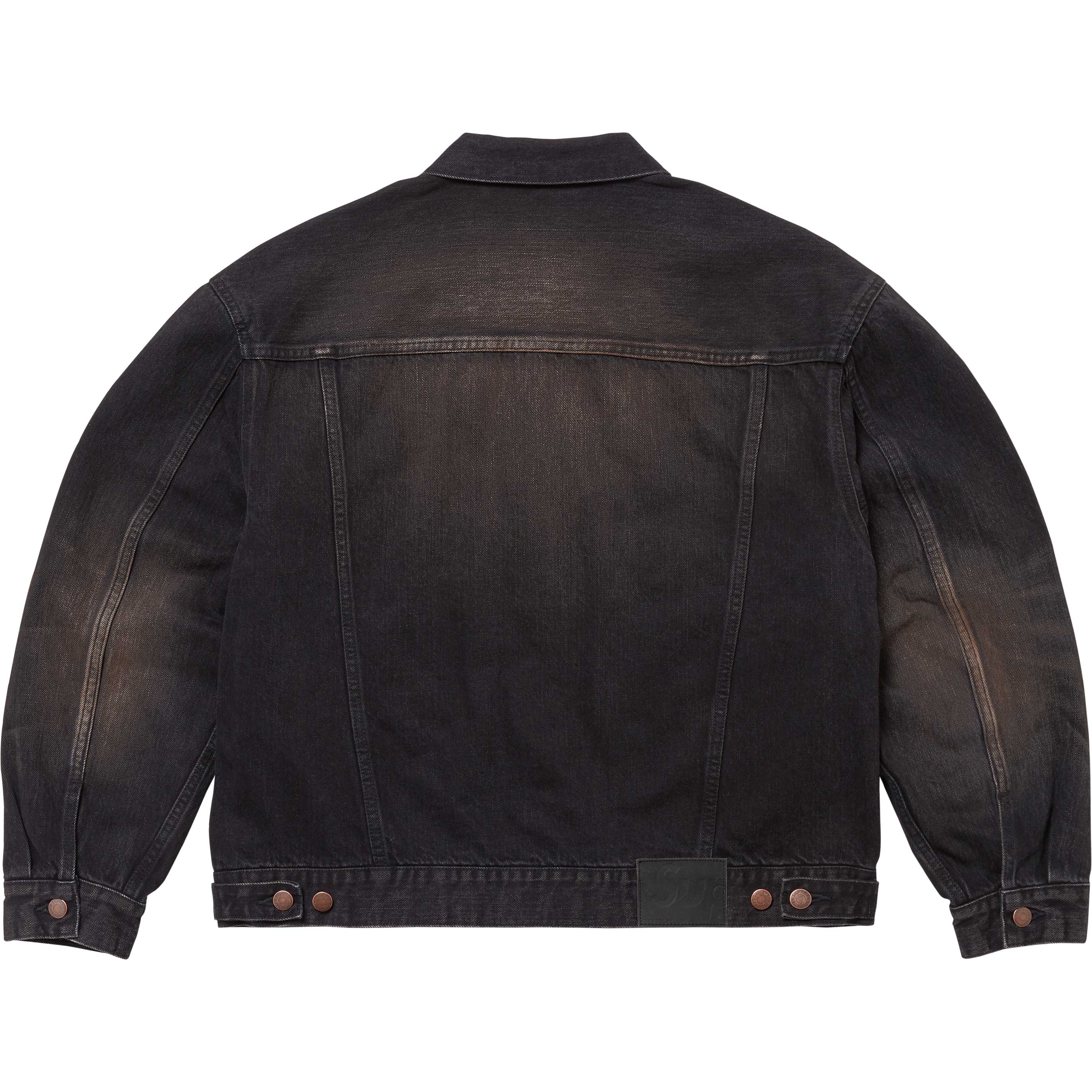 Distressed Selvedge Trucker Jacket