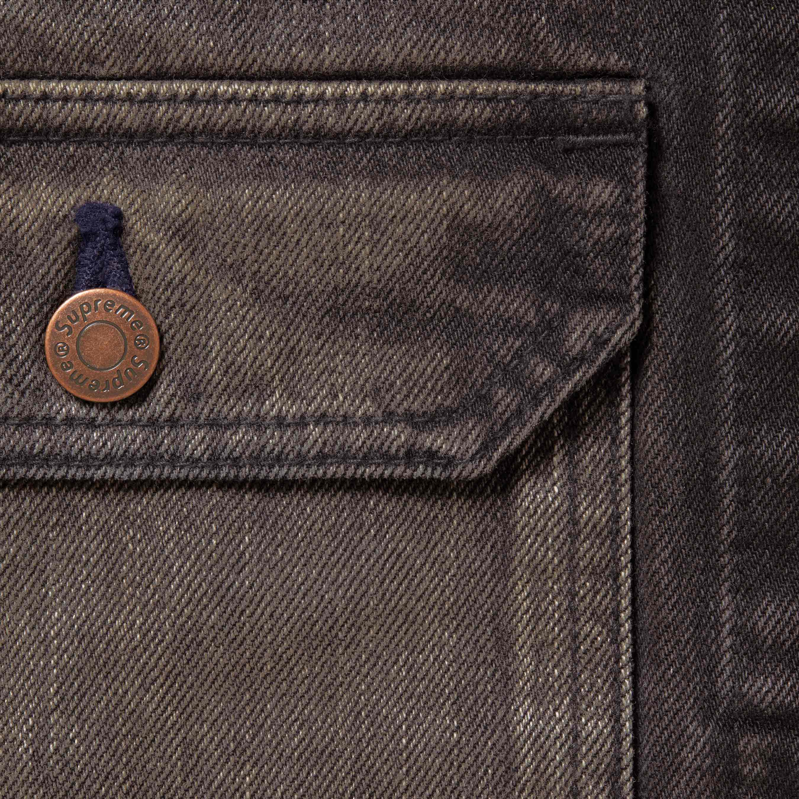 Distressed Selvedge Trucker Jacket
