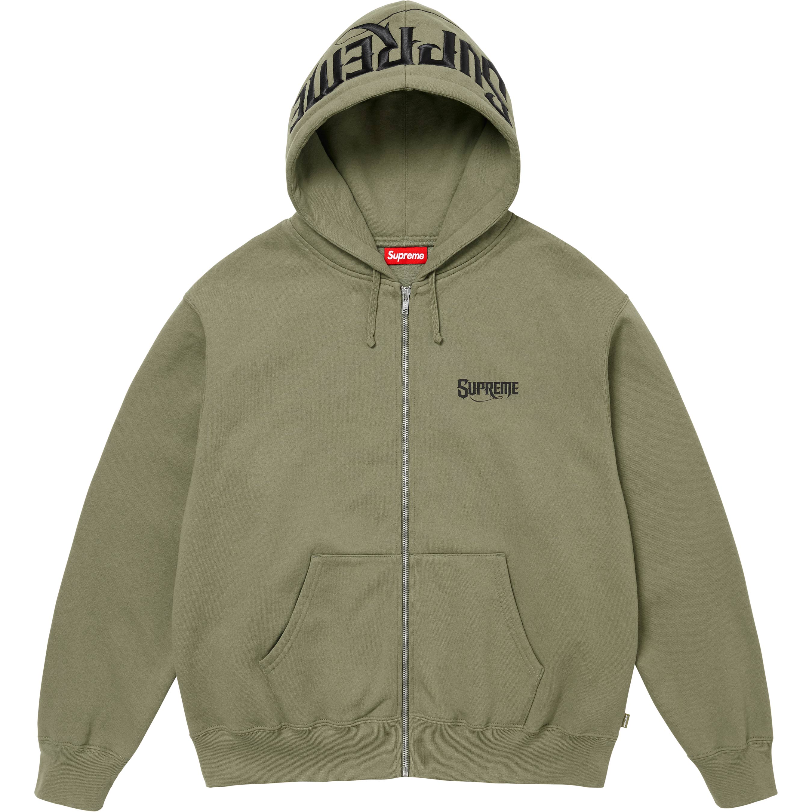 Mister Cartoon Zip Up Hooded Sweatshirt