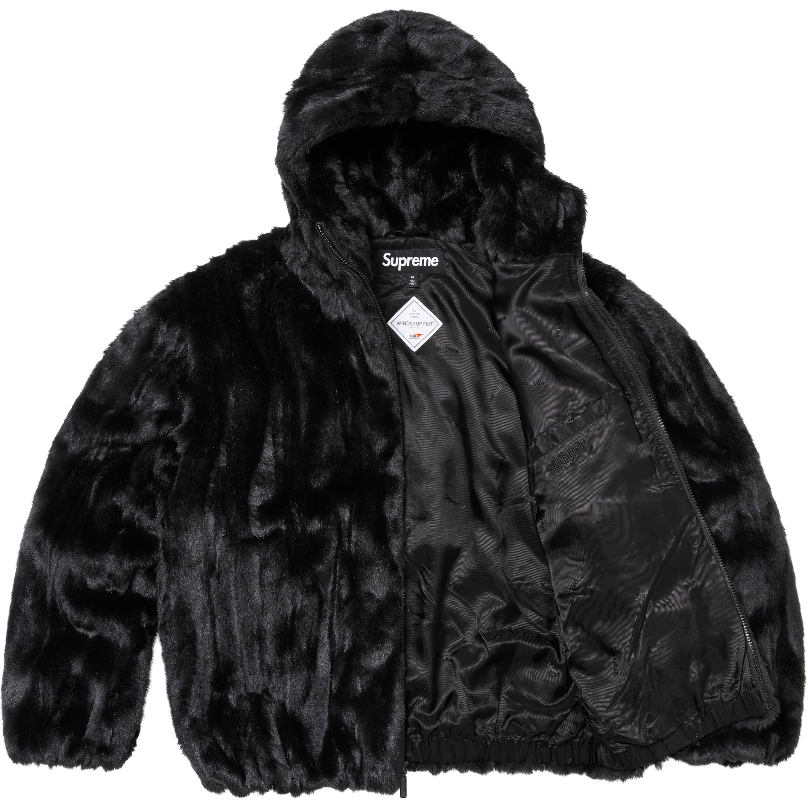 Faux Fur Hooded Jacket