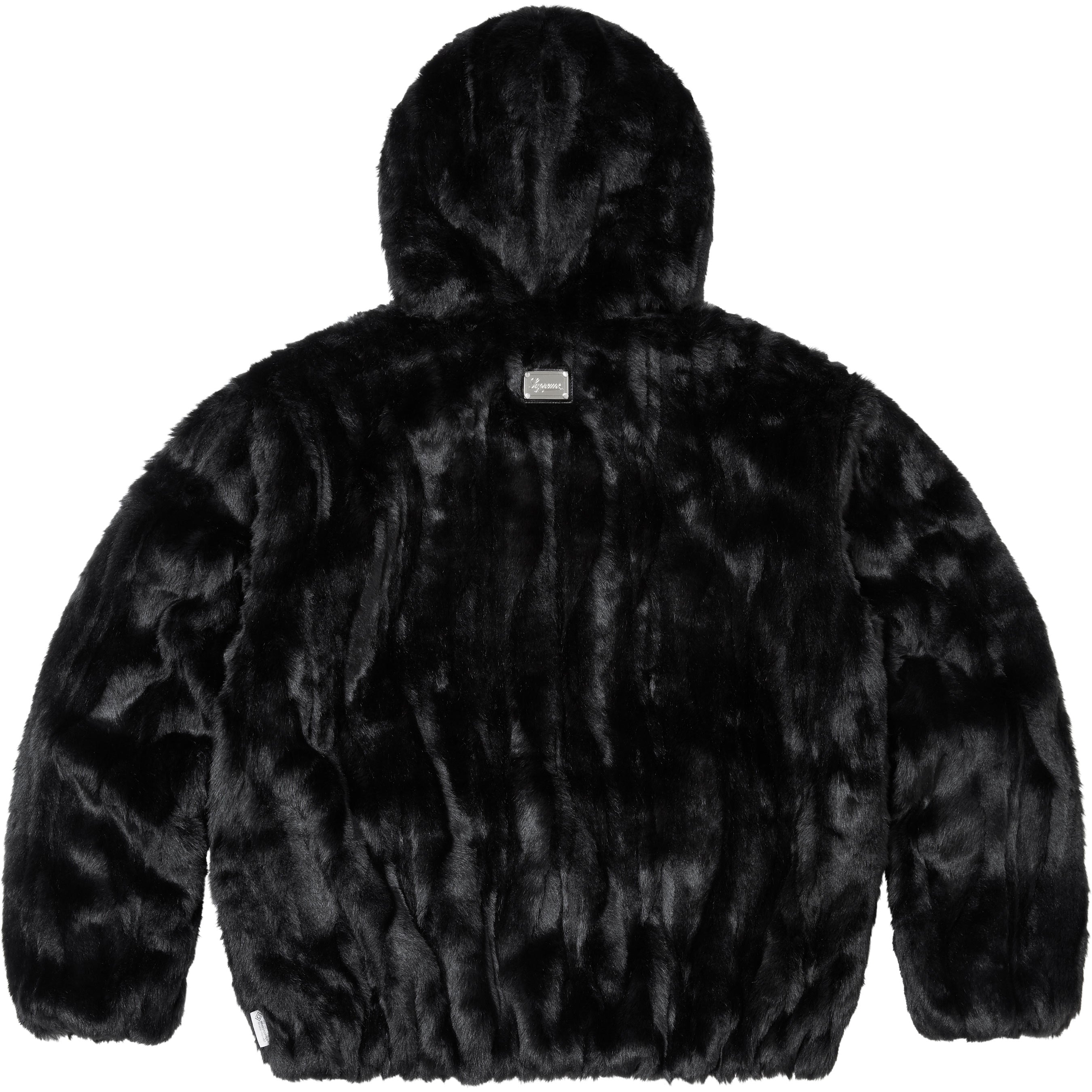 Faux Fur Hooded Jacket