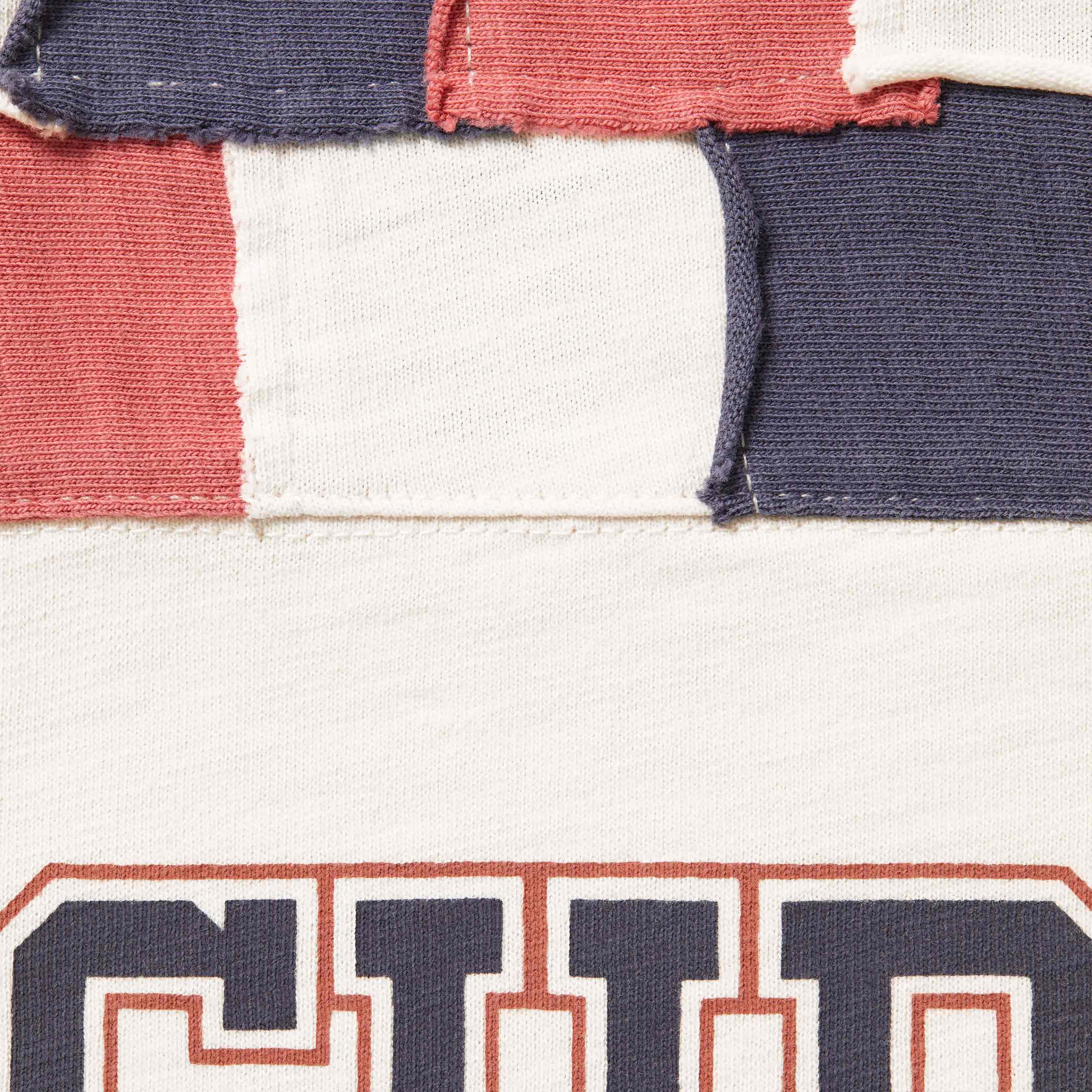 Patchwork Yoke Football Top