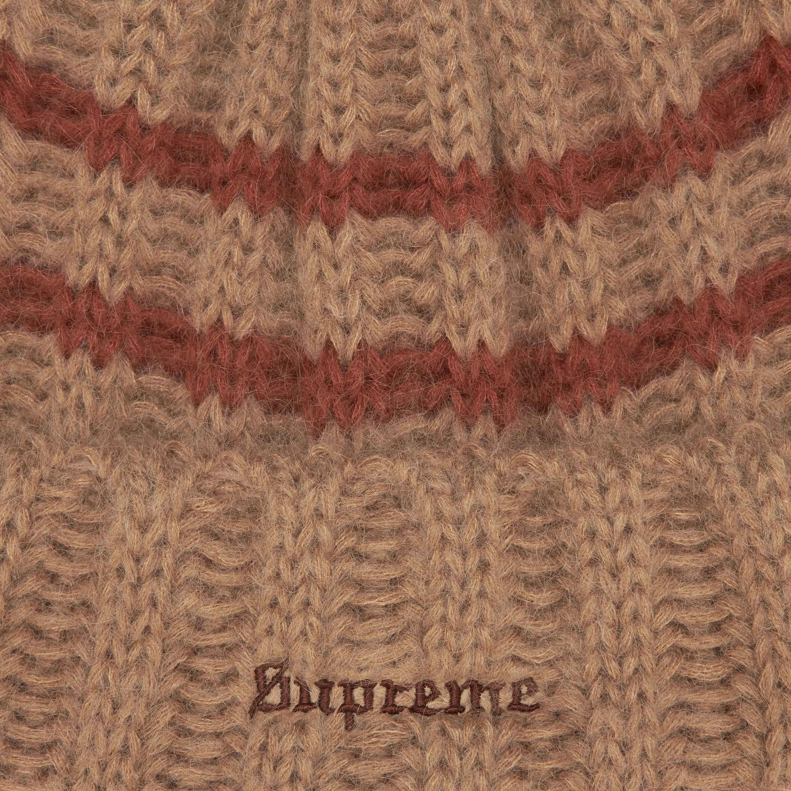 Brushed Stripe Beanie