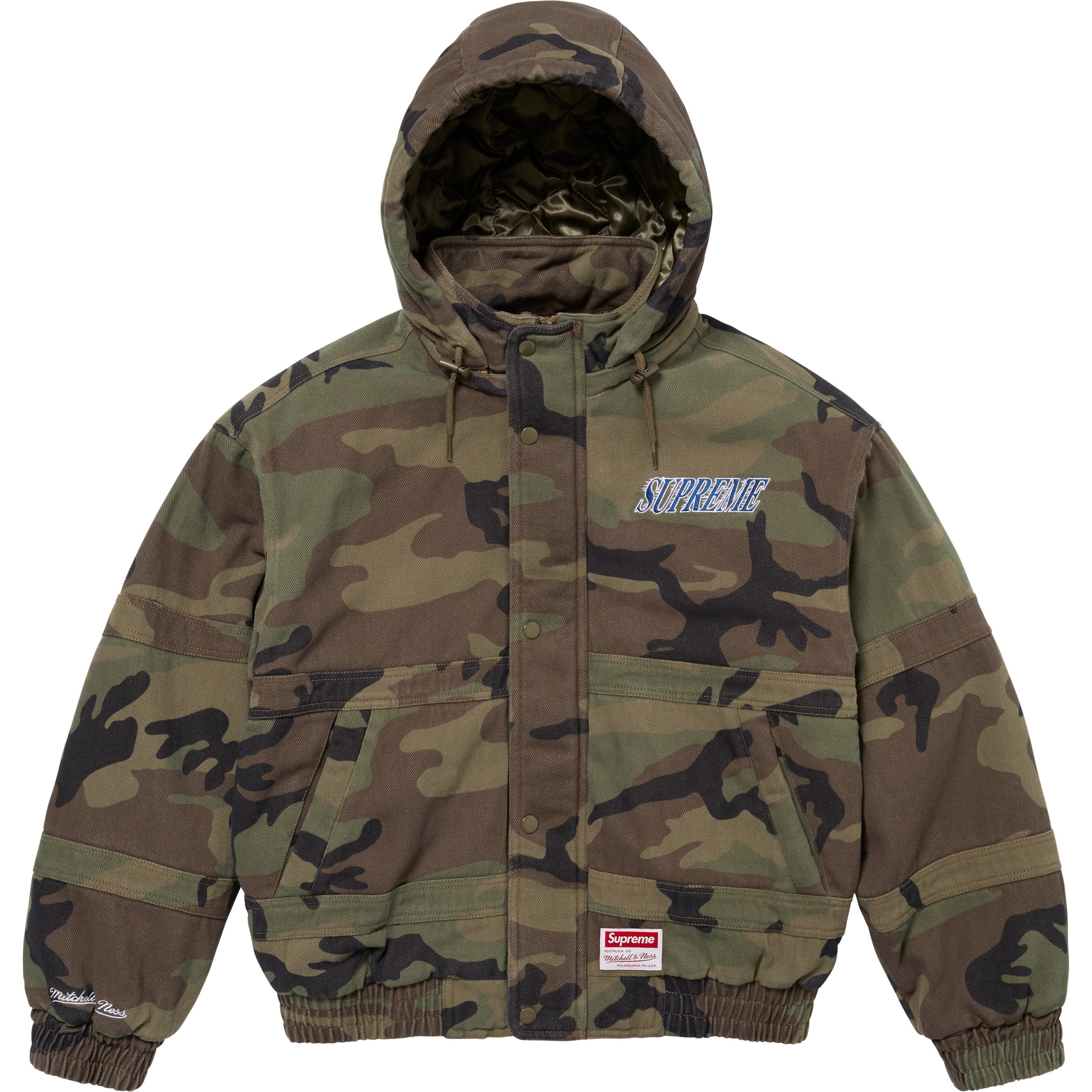 Supreme®/Mitchell & Ness® Twill Stadium Jacket