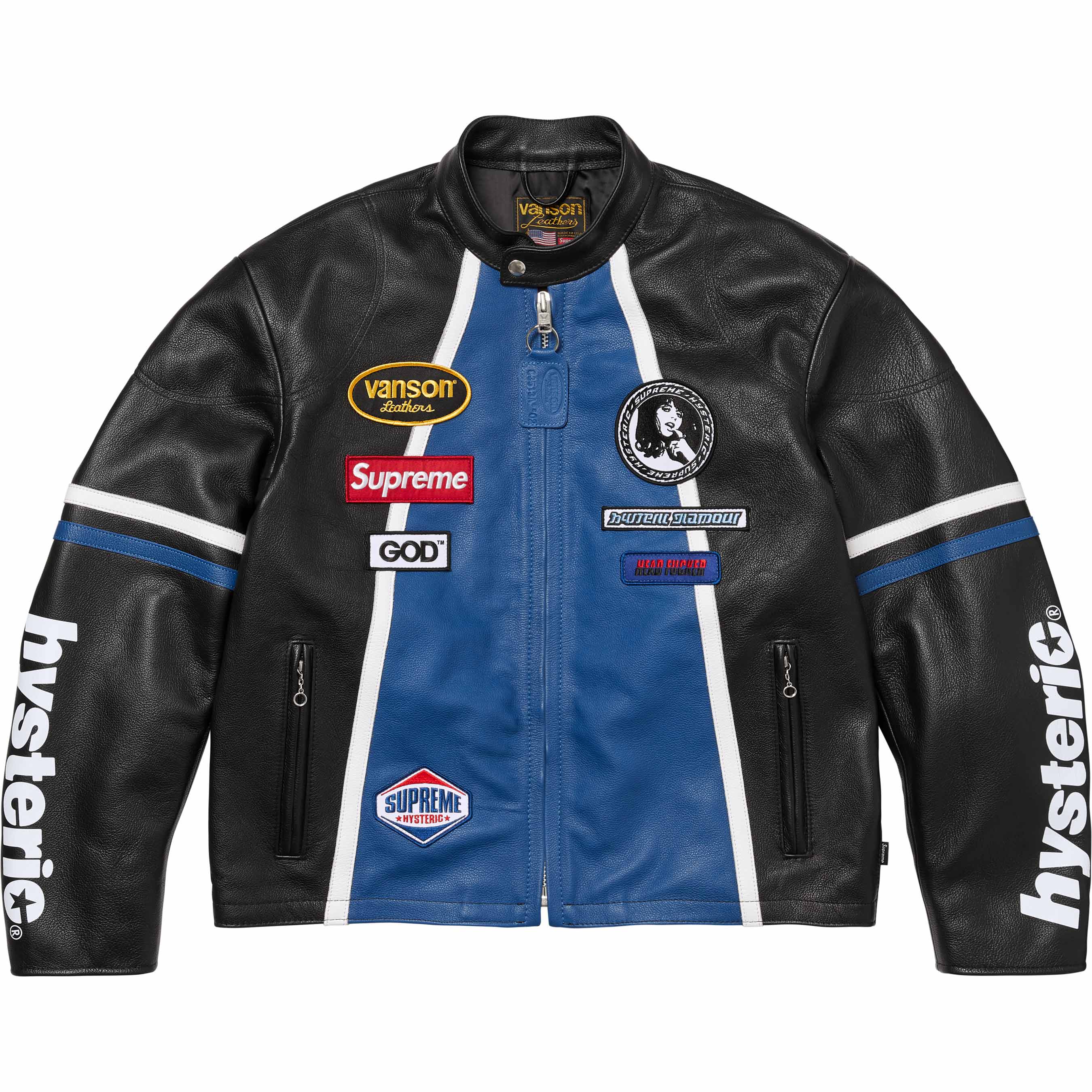 Supreme®/HYSTERIC GLAMOUR/Vanson Leathers® Jacket