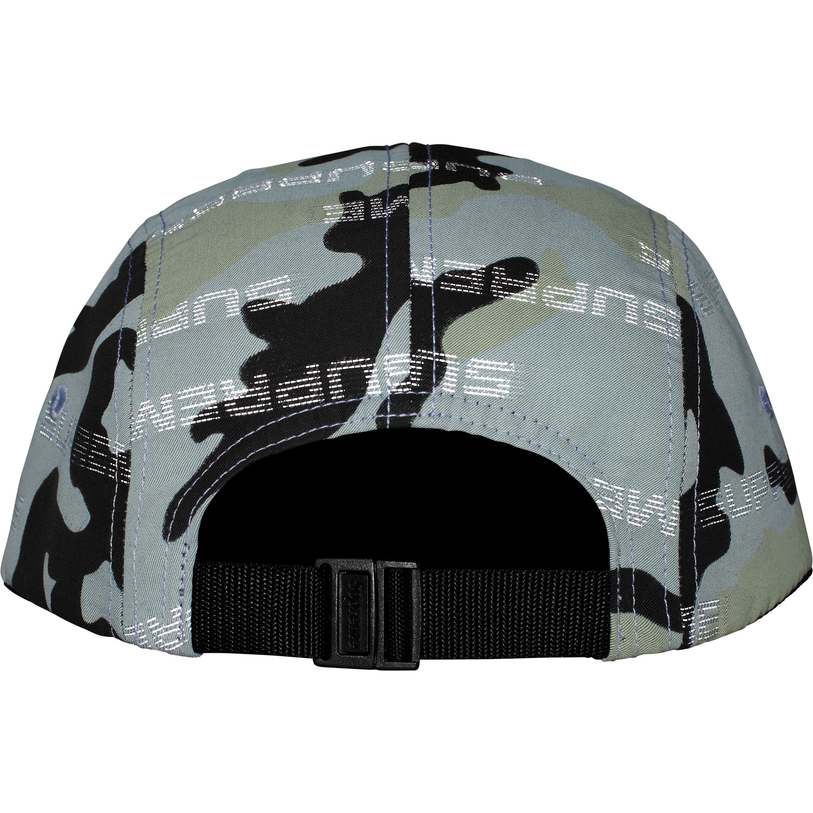 Reflective Jacquard Camp Cap
