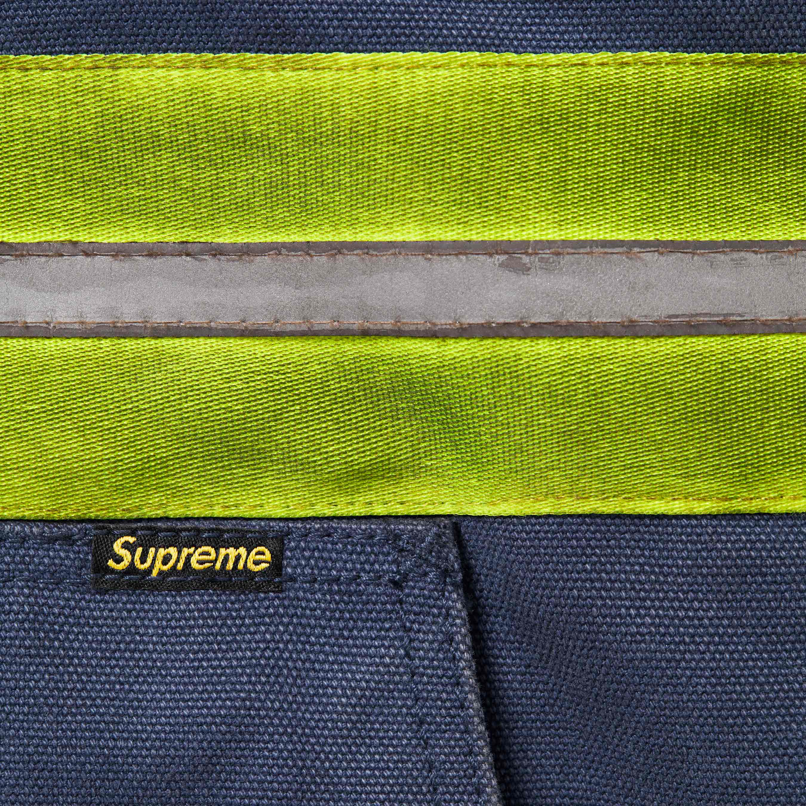 Reflective Stripe Hooded Work Jacket