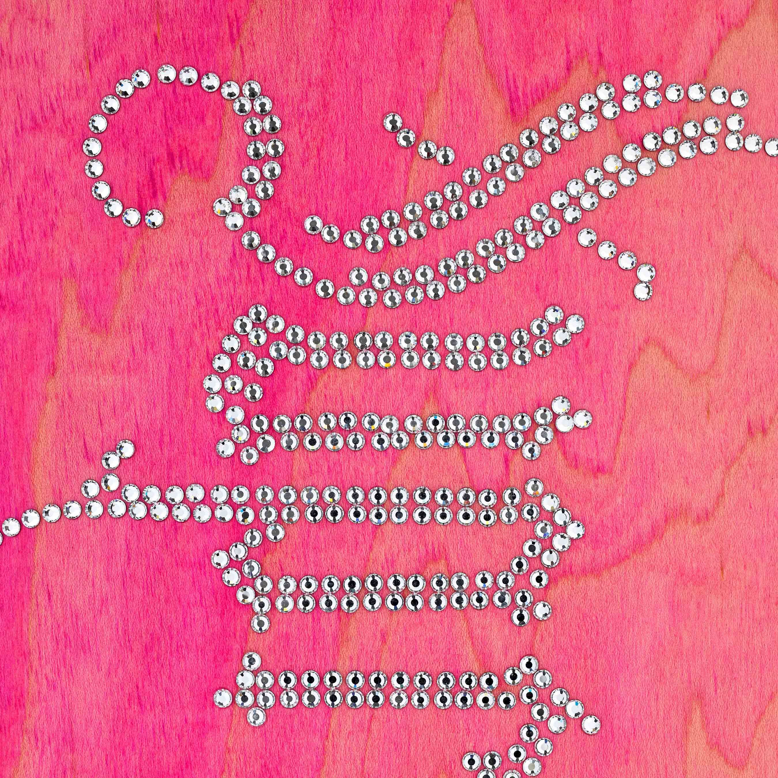 Rhinestone Skateboard