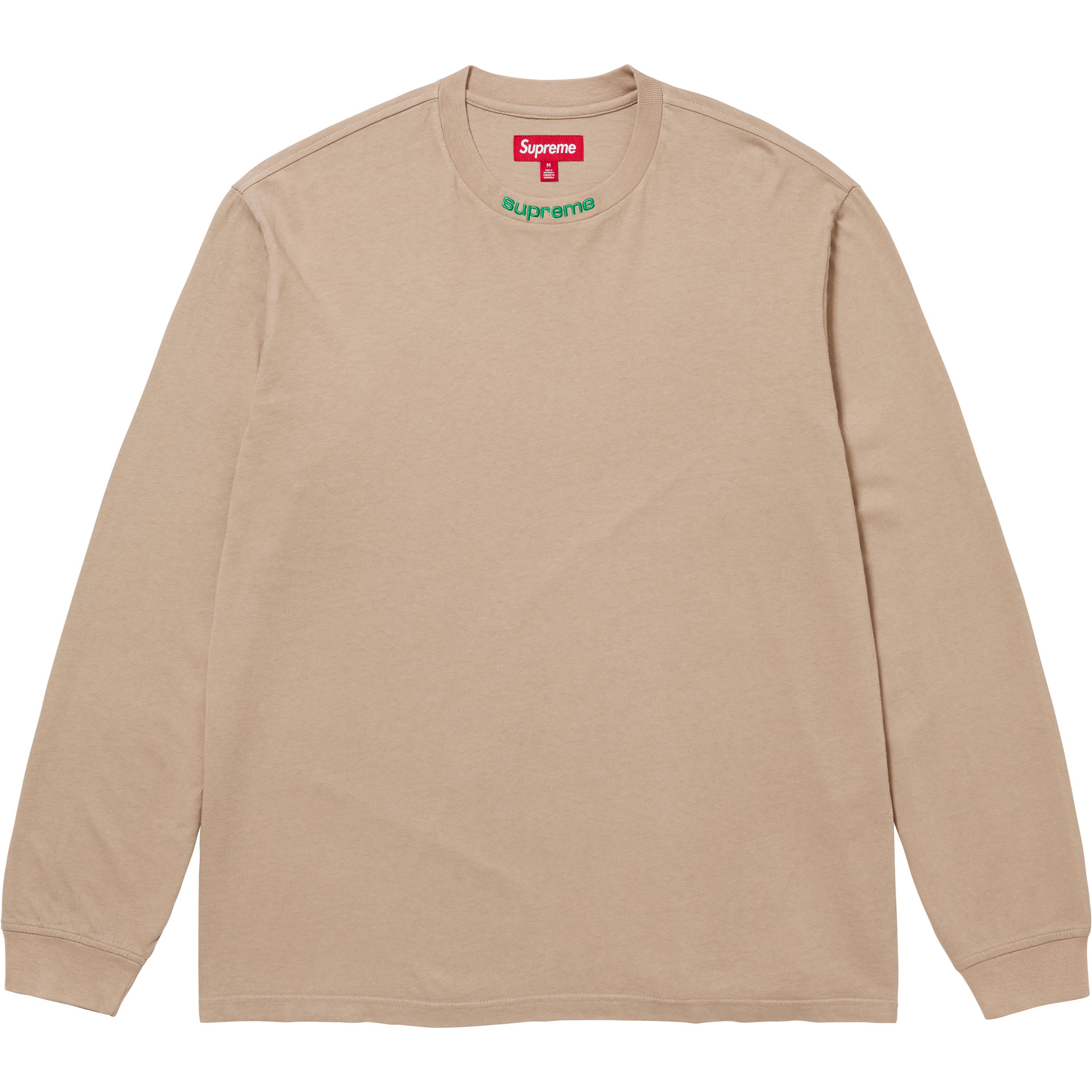 Embroidered Collar L/S Top