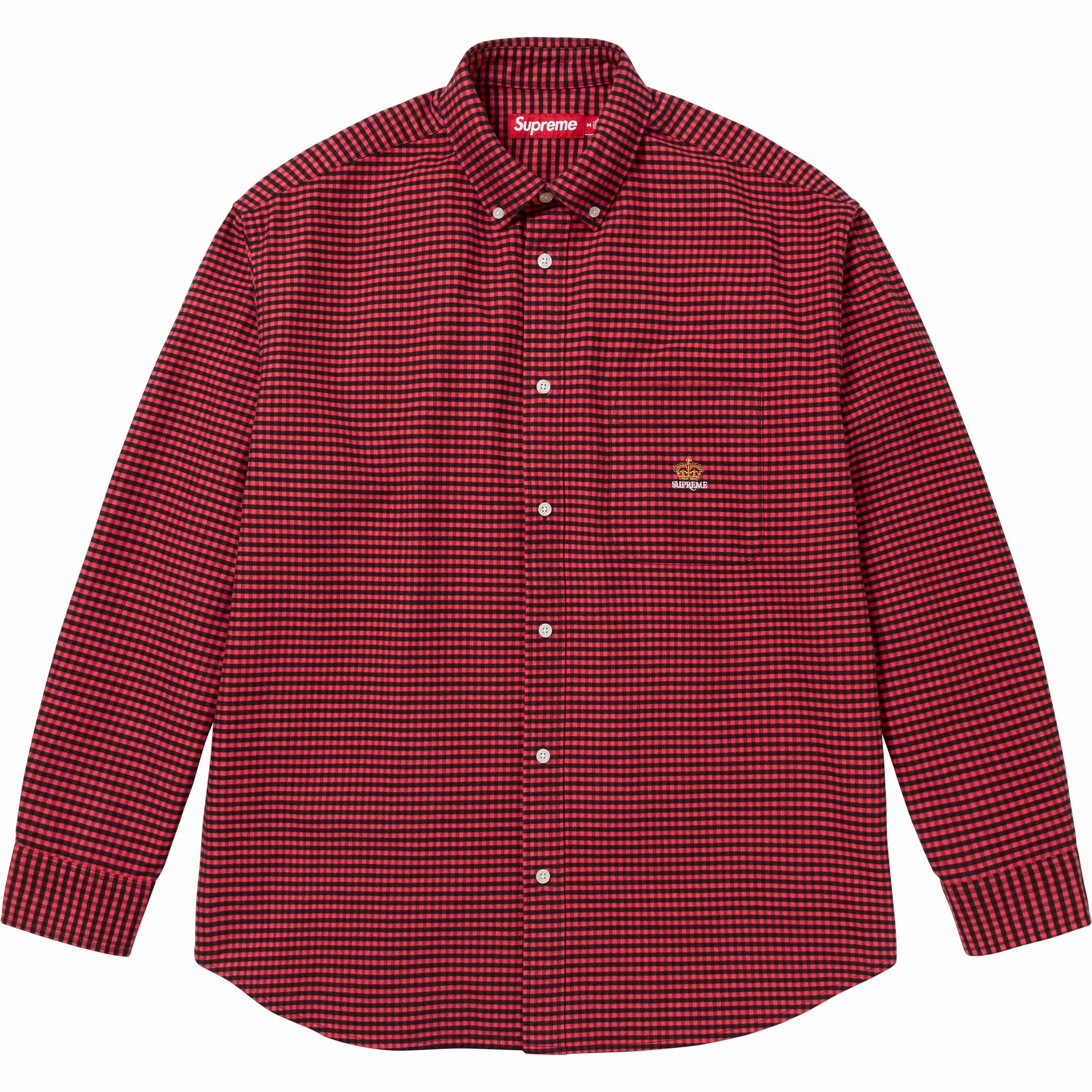 Loose Fit Flannel Oxford Shirt