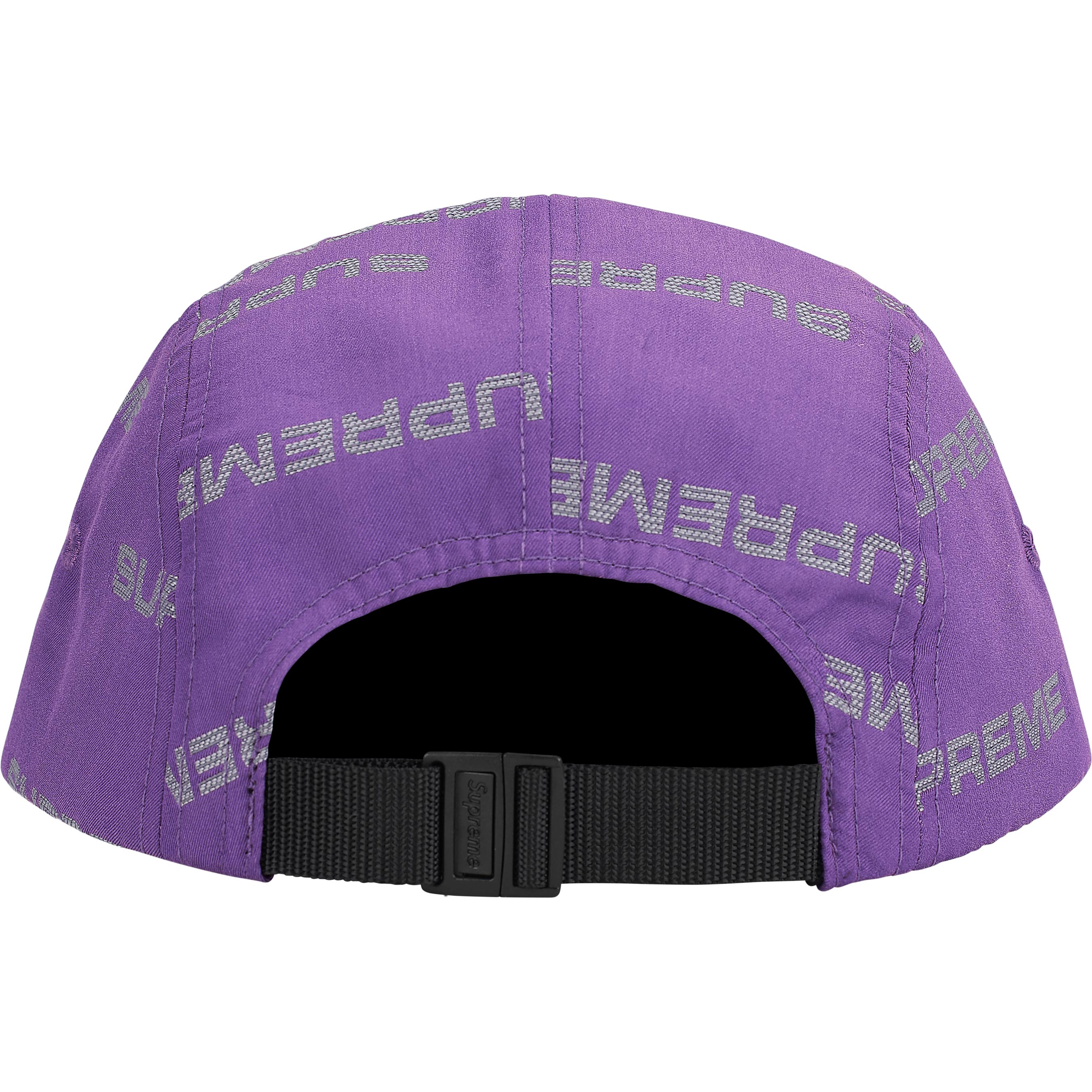 Reflective Jacquard Camp Cap