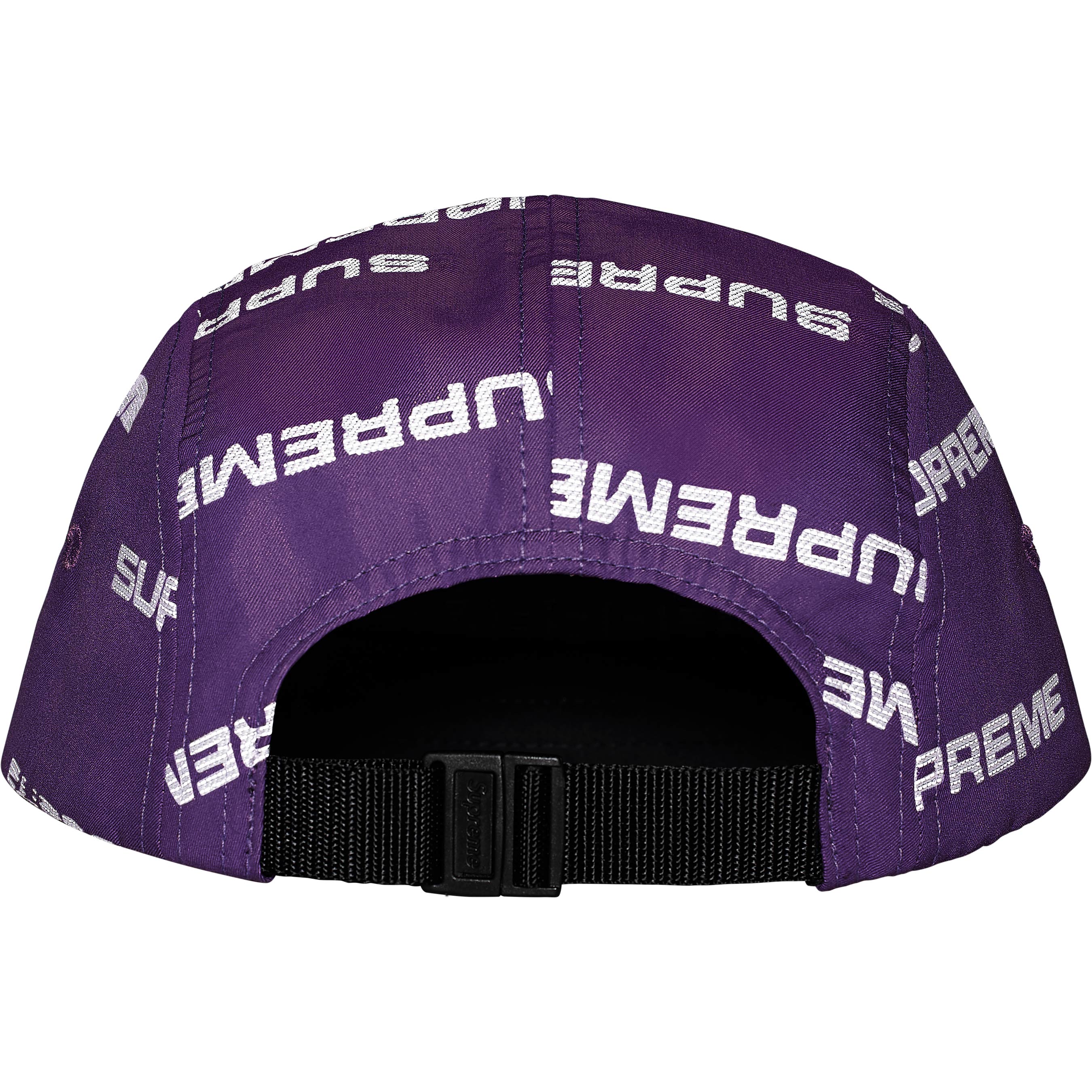 Reflective Jacquard Camp Cap