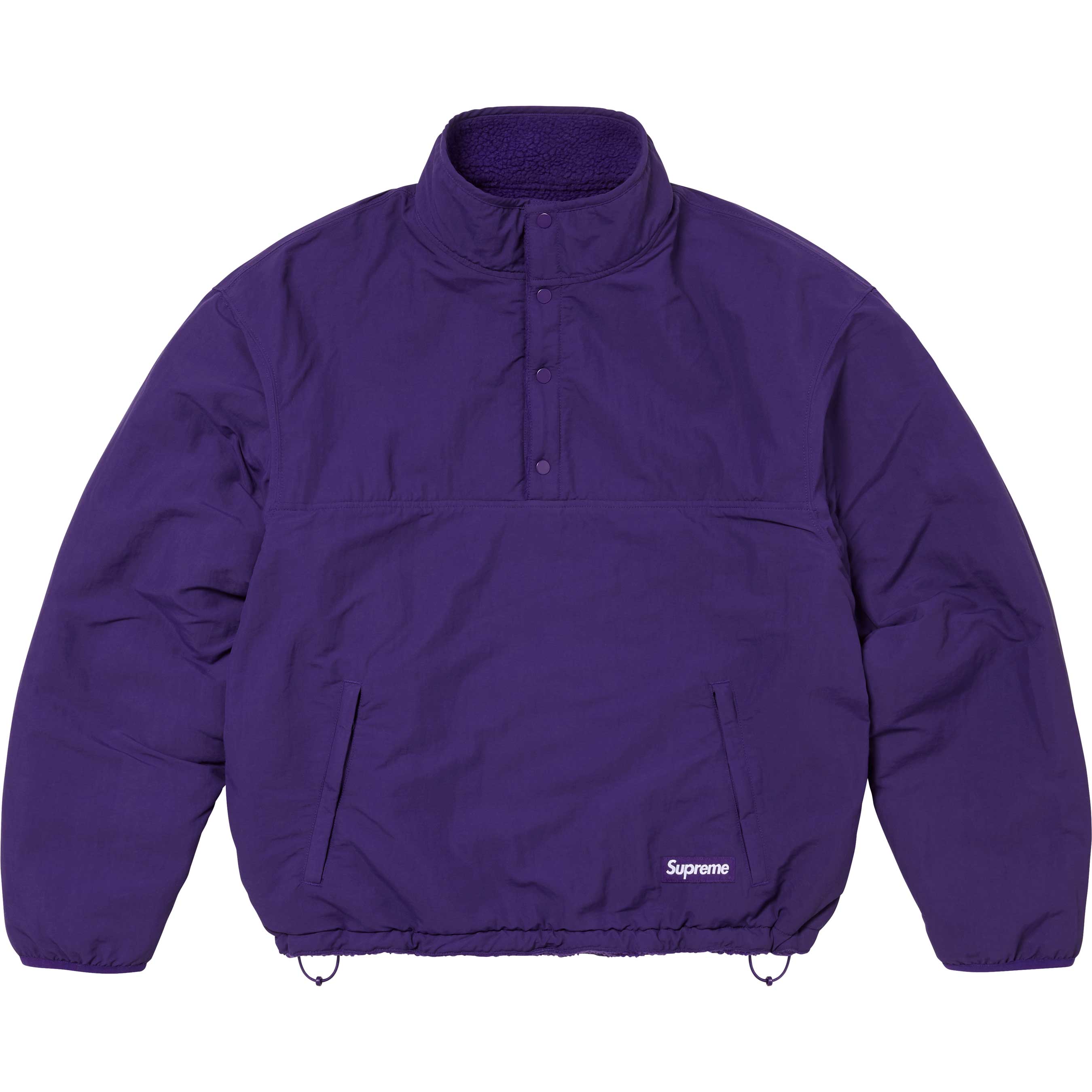 Polartec® Shearling Reversible Pullover