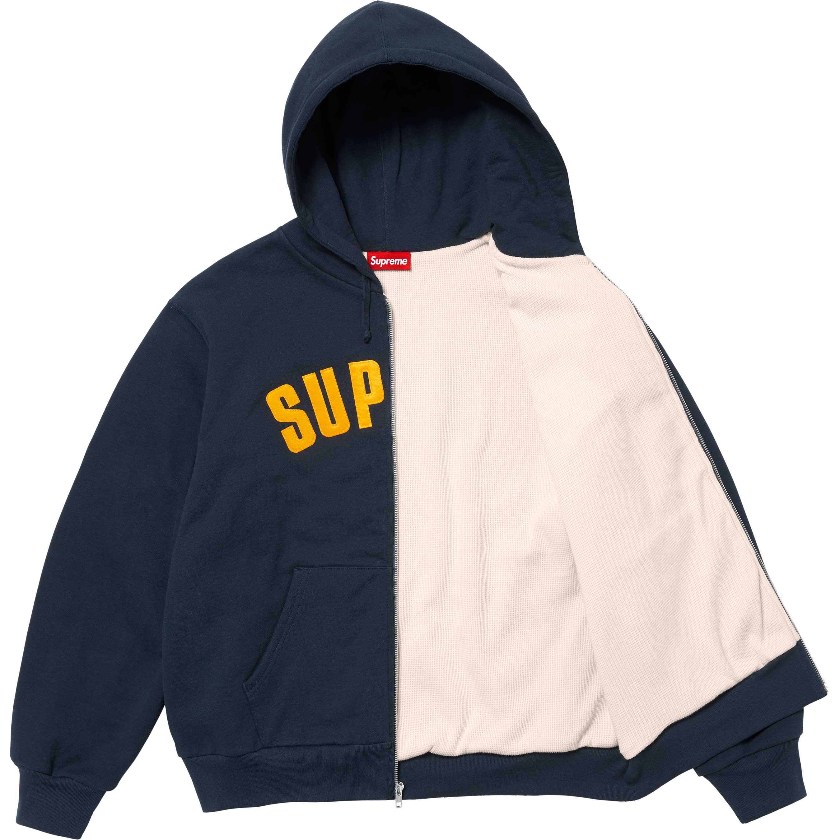 Arc Thermal Lined Zip Up Hooded Sweatshirt