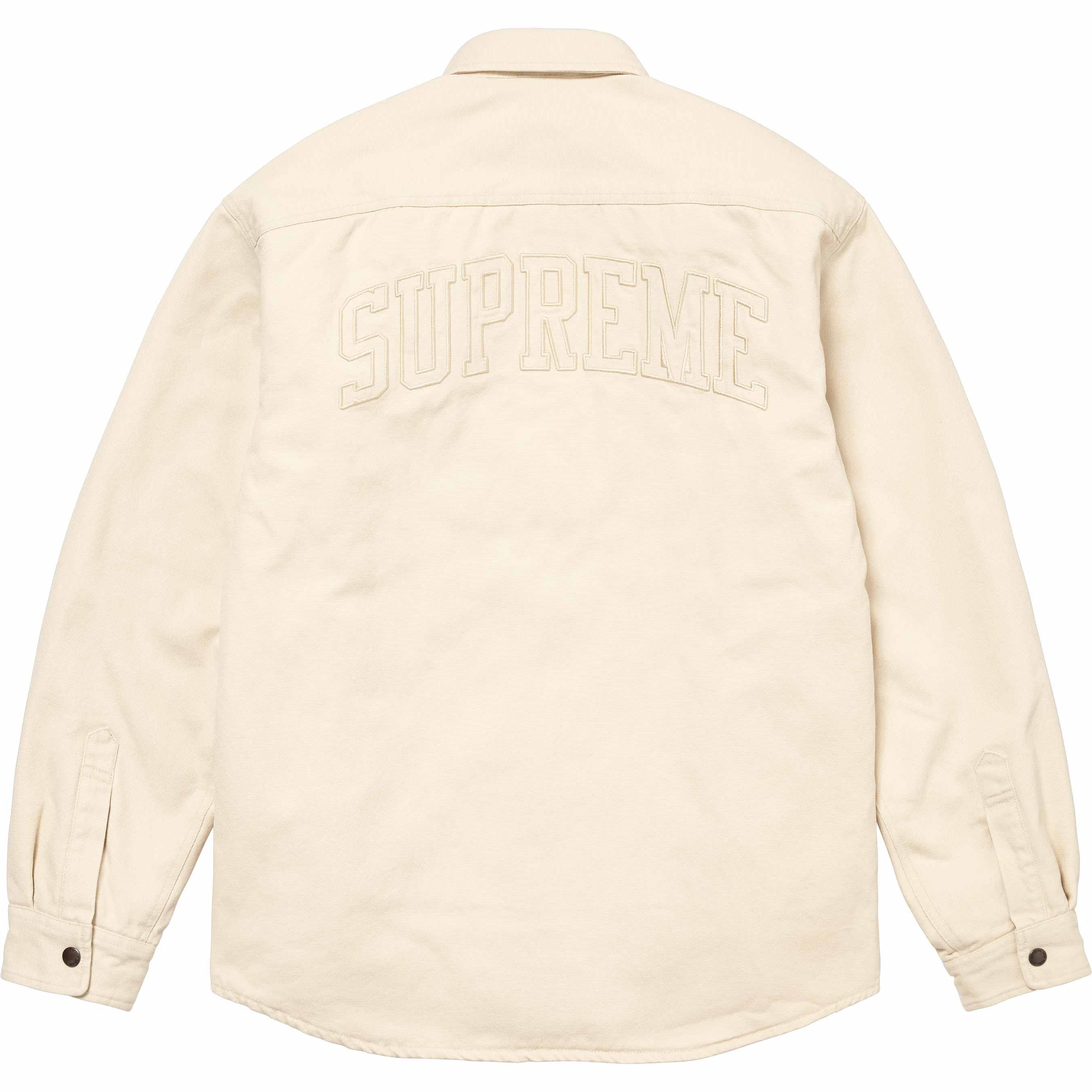 Faux Shearling Lined Work Shirt
