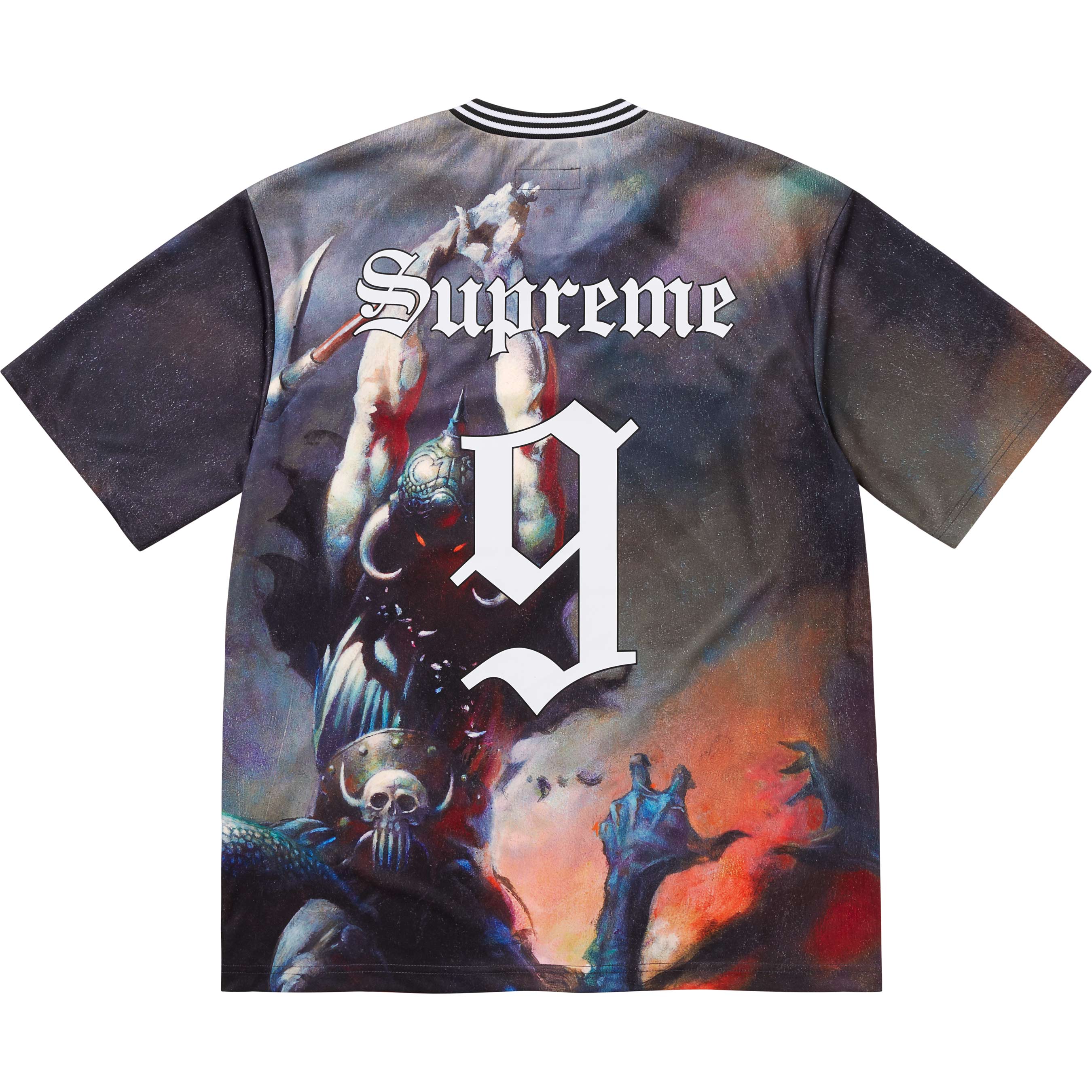 Supreme/Frank Frazetta Soccer Jersey