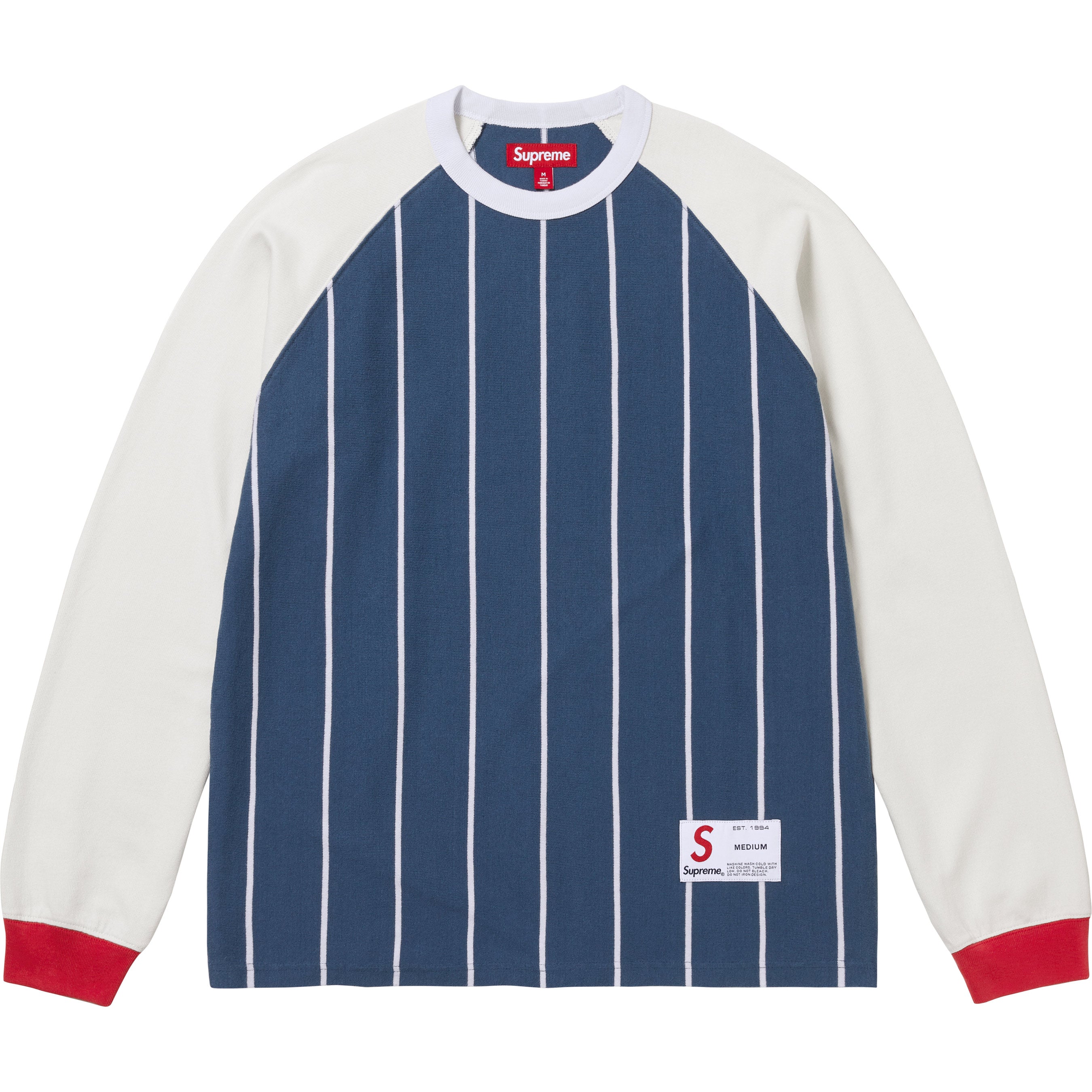 Stripe Raglan L/S Top