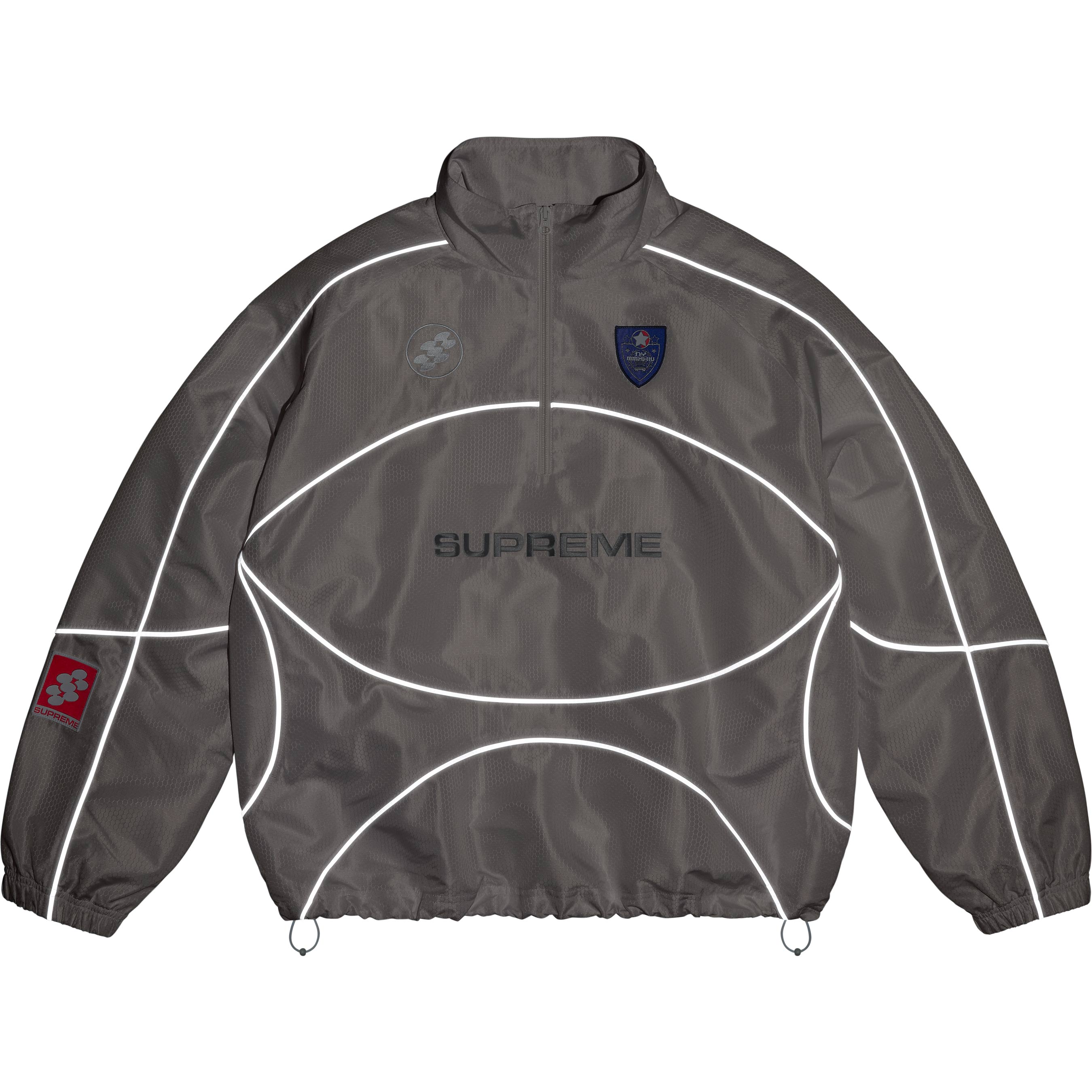 Reflective Piping Pullover