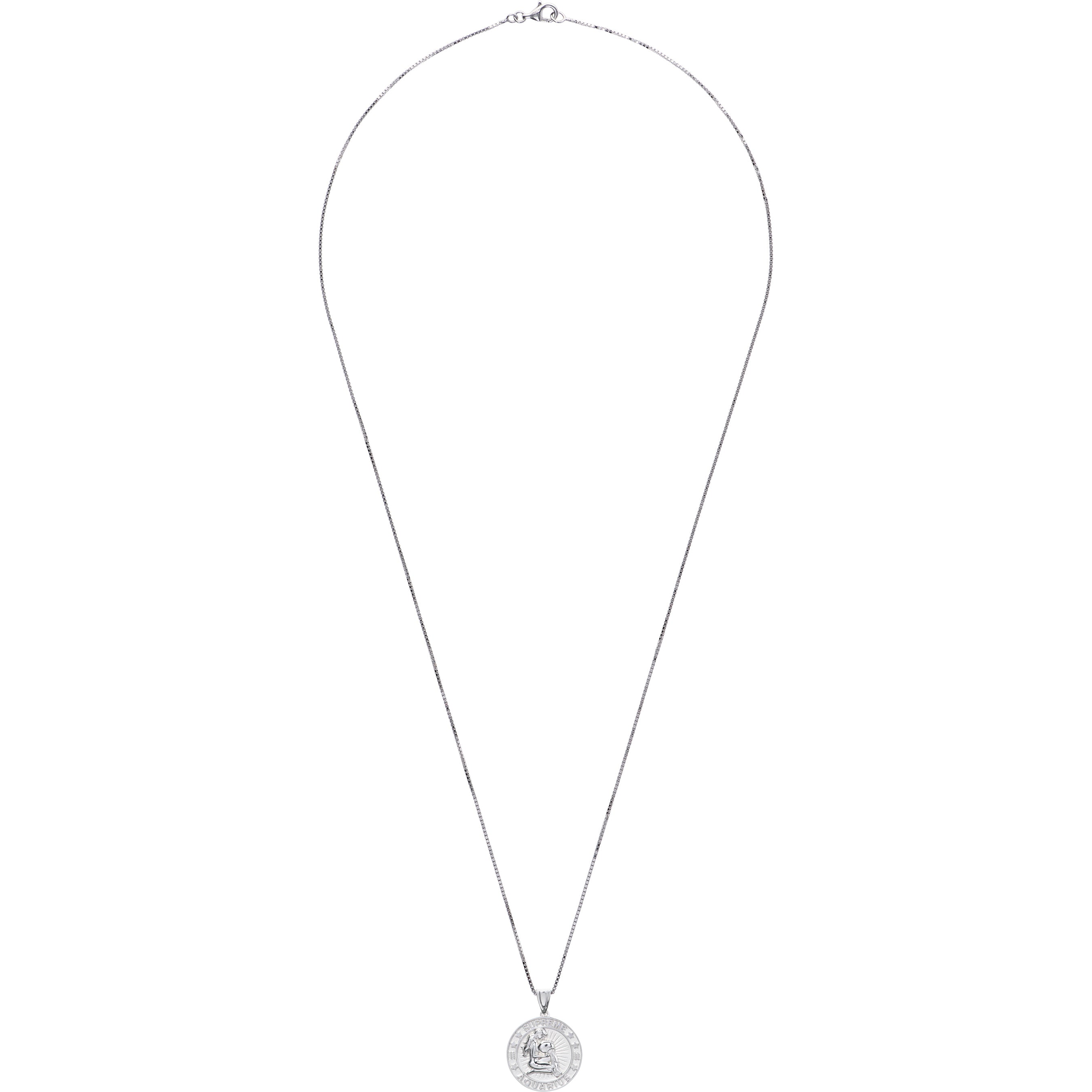 Supreme®/Jacob&Co Sterling Silver Zodiac Pendant