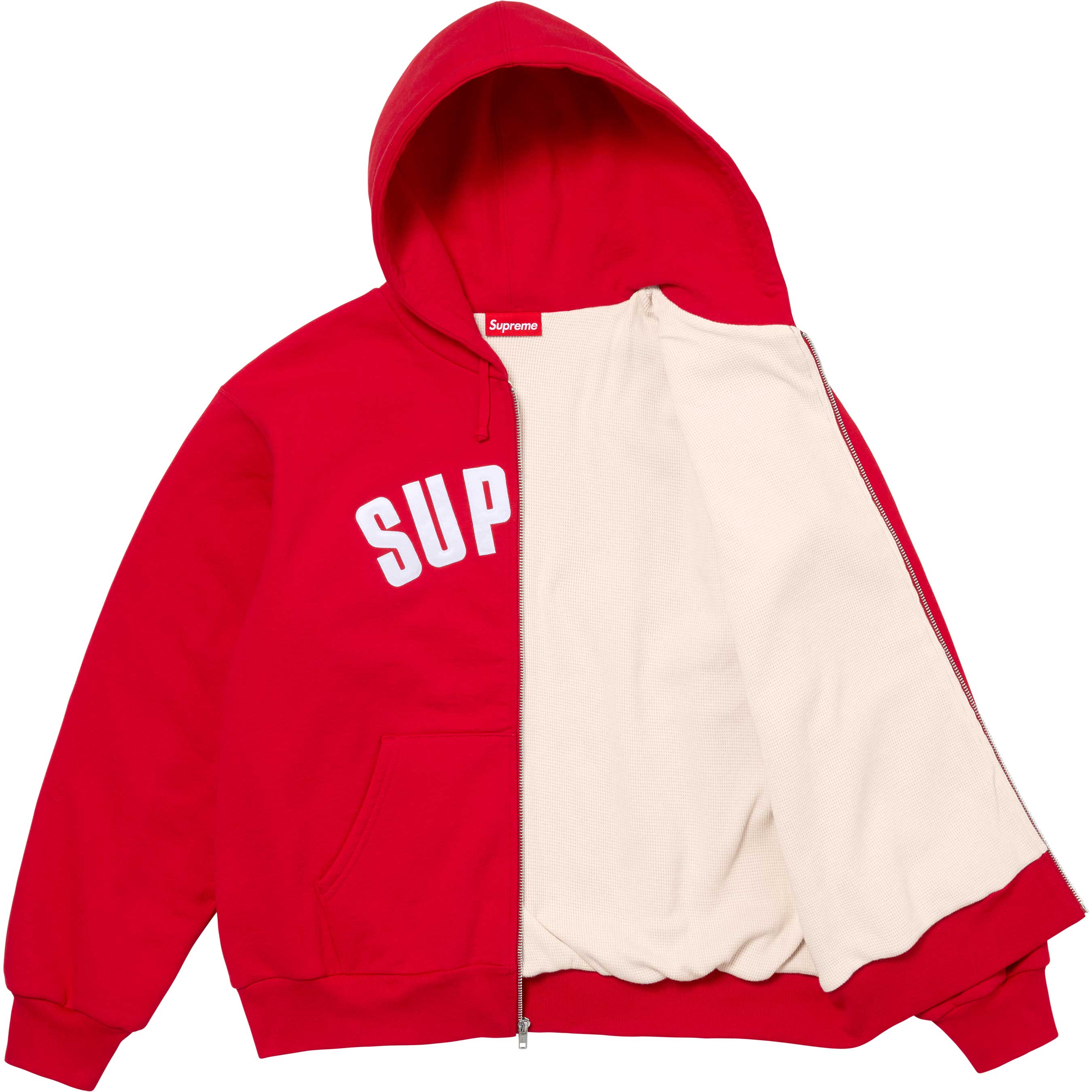 Arc Thermal Lined Zip Up Hooded Sweatshirt