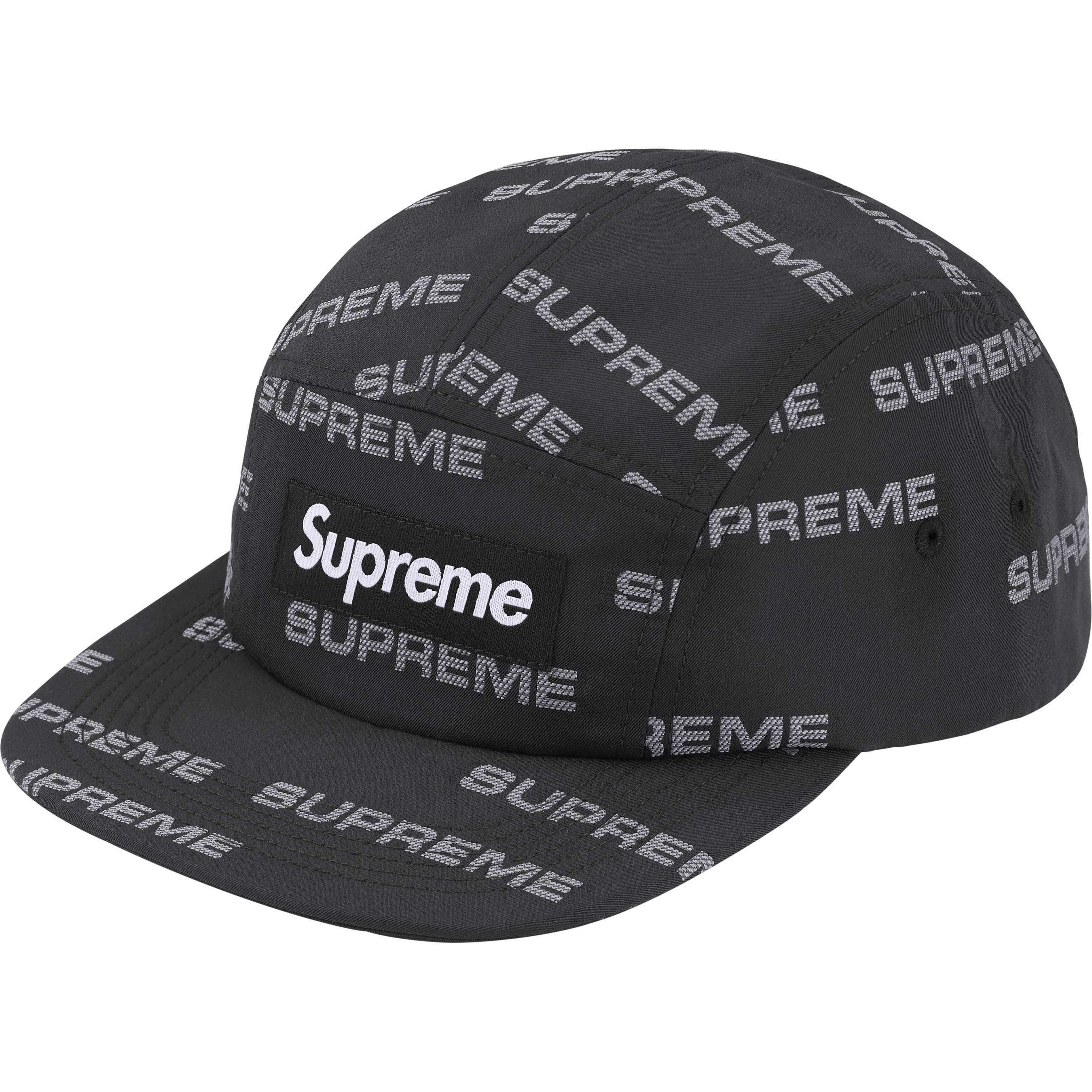 Reflective Jacquard Camp Cap