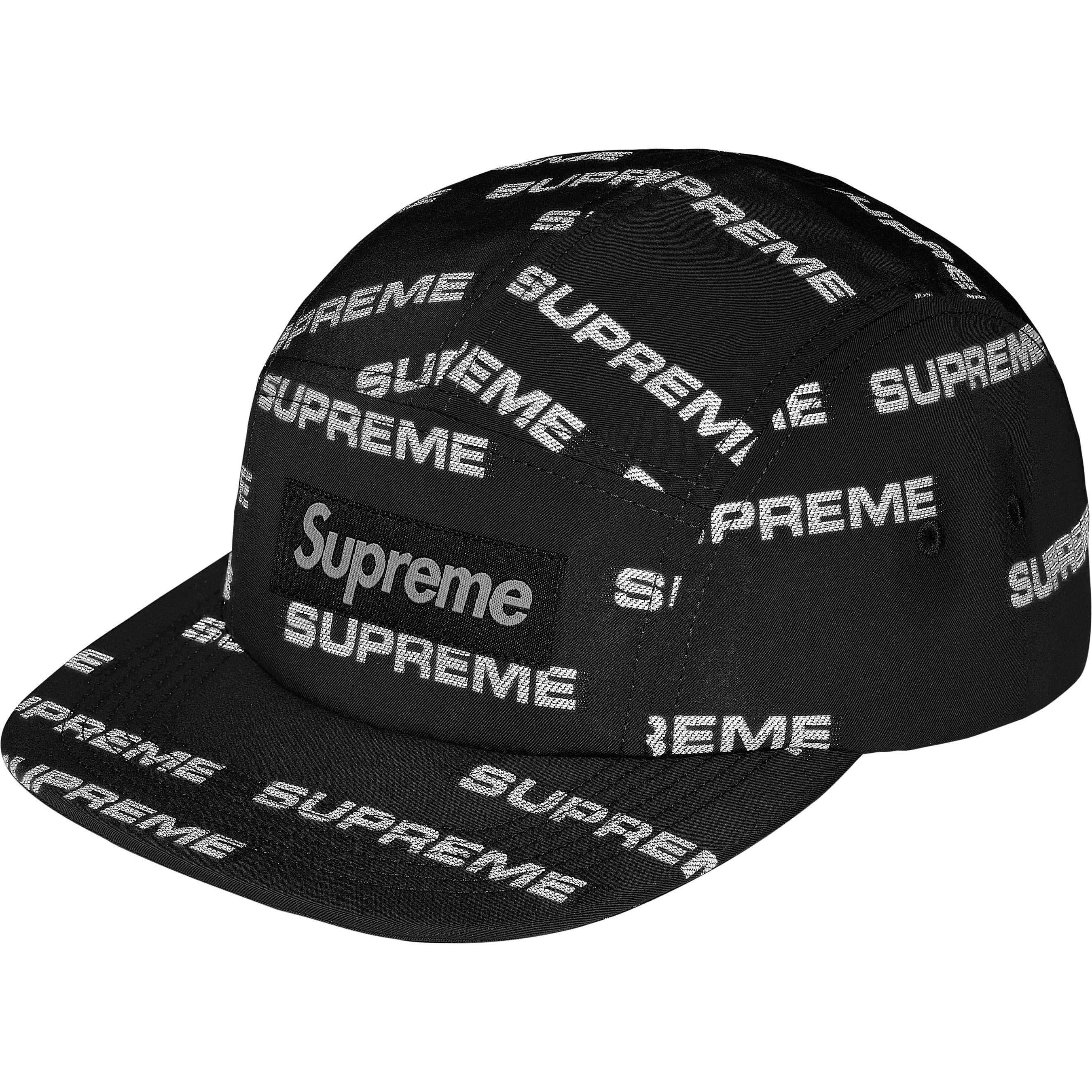 Reflective Jacquard Camp Cap