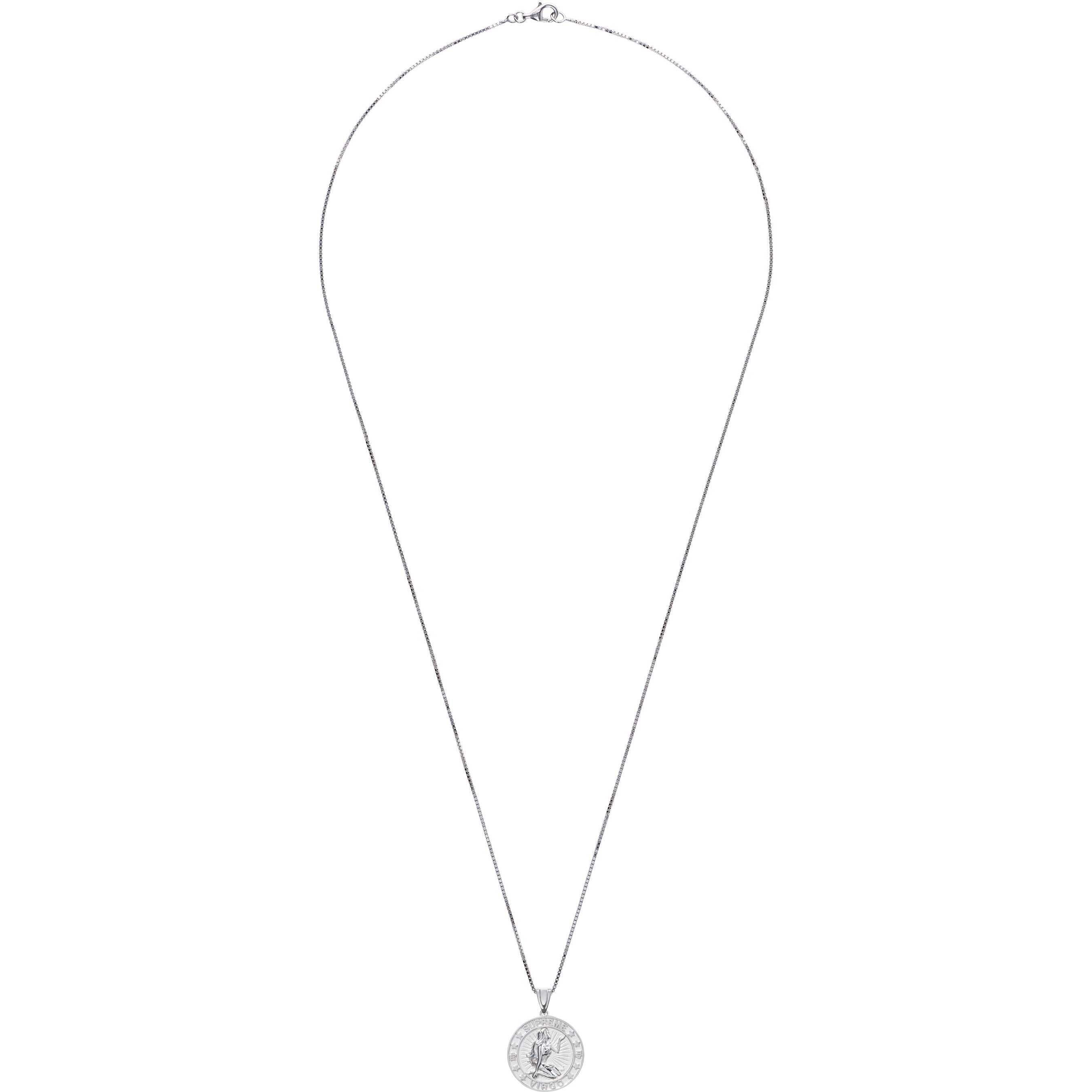 Supreme®/Jacob&Co Sterling Silver Zodiac Pendant