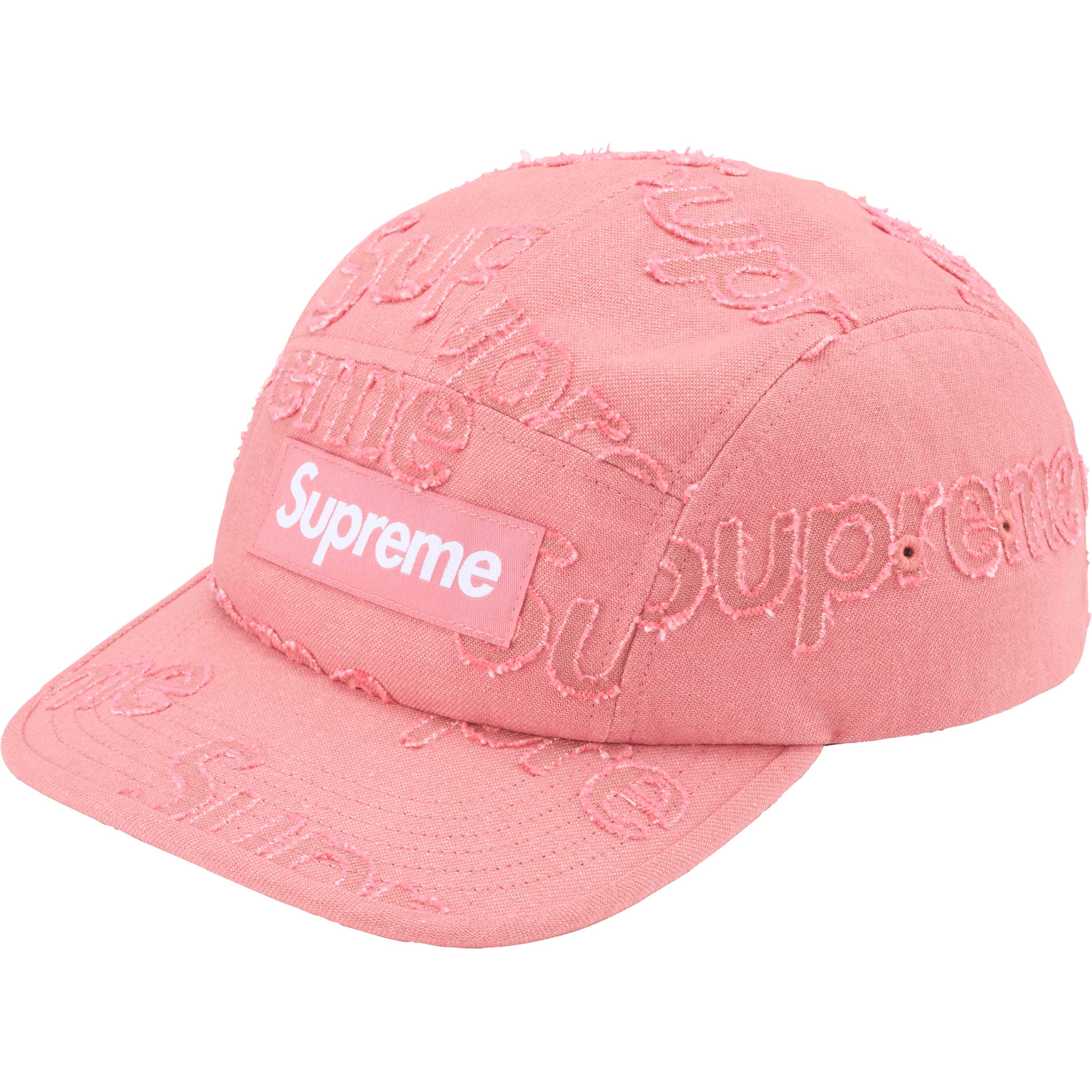 Lasered Denim Camp Cap