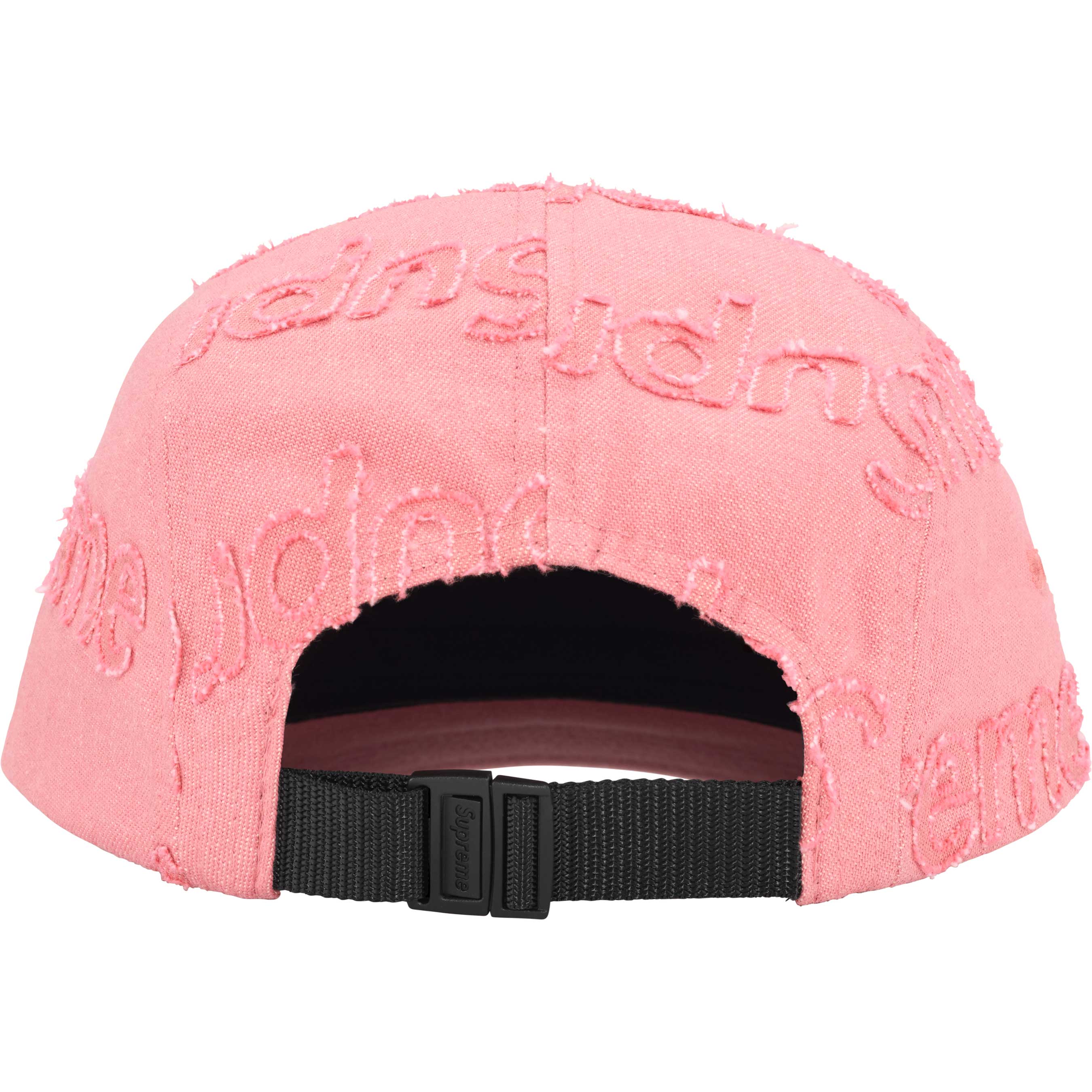 Lasered Denim Camp Cap