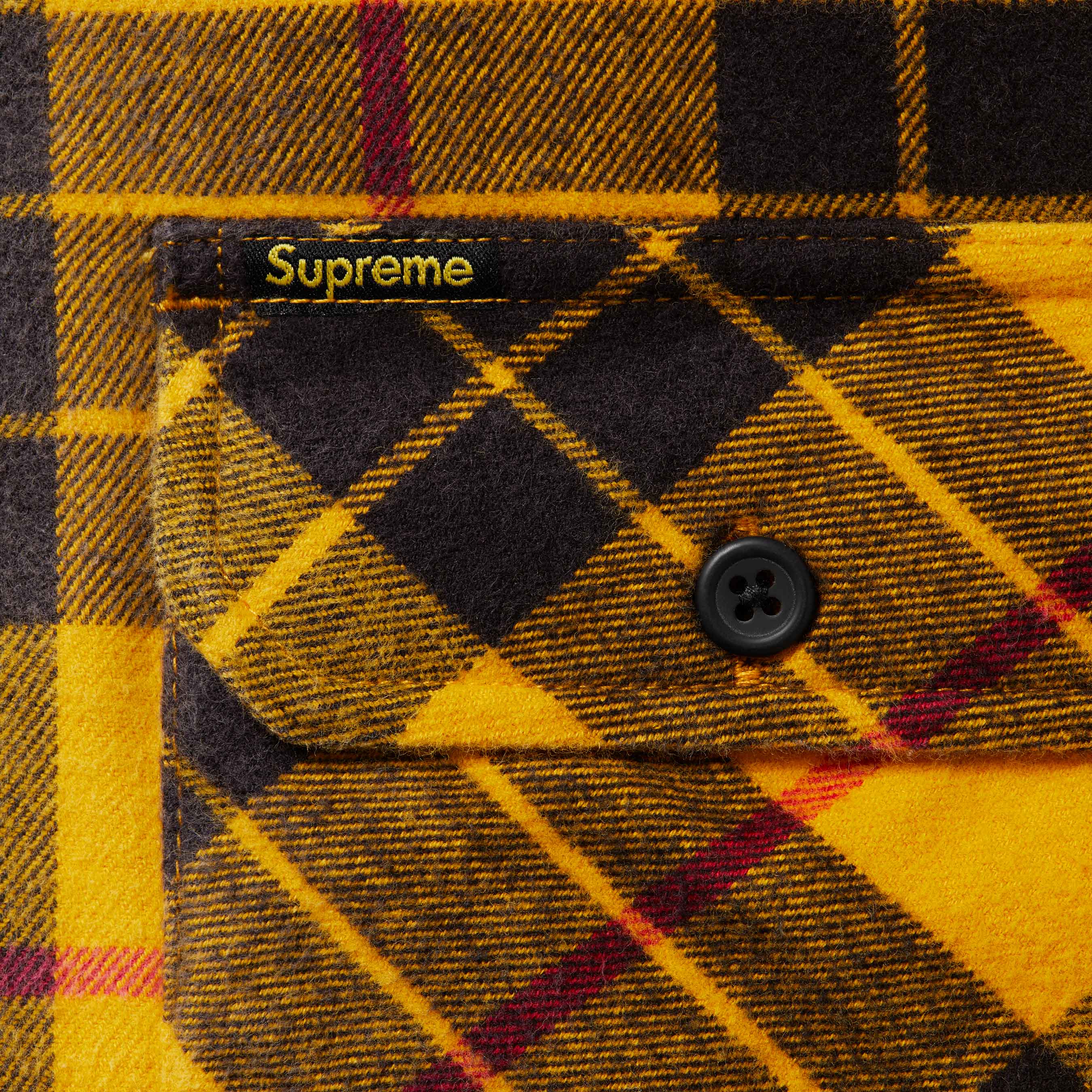 Quilted Plaid Shirt