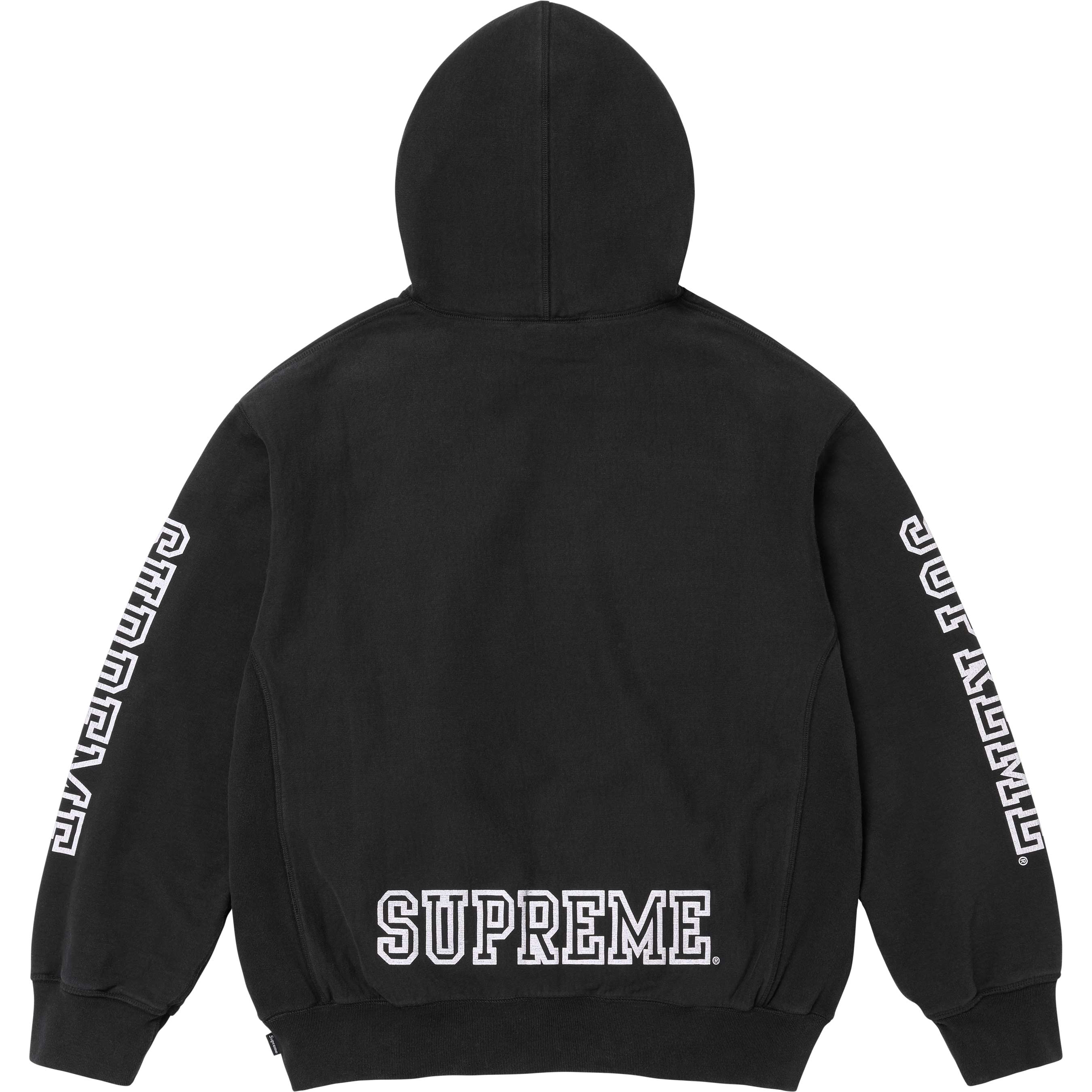 Collegiate Sleeve Hooded Sweatshirt