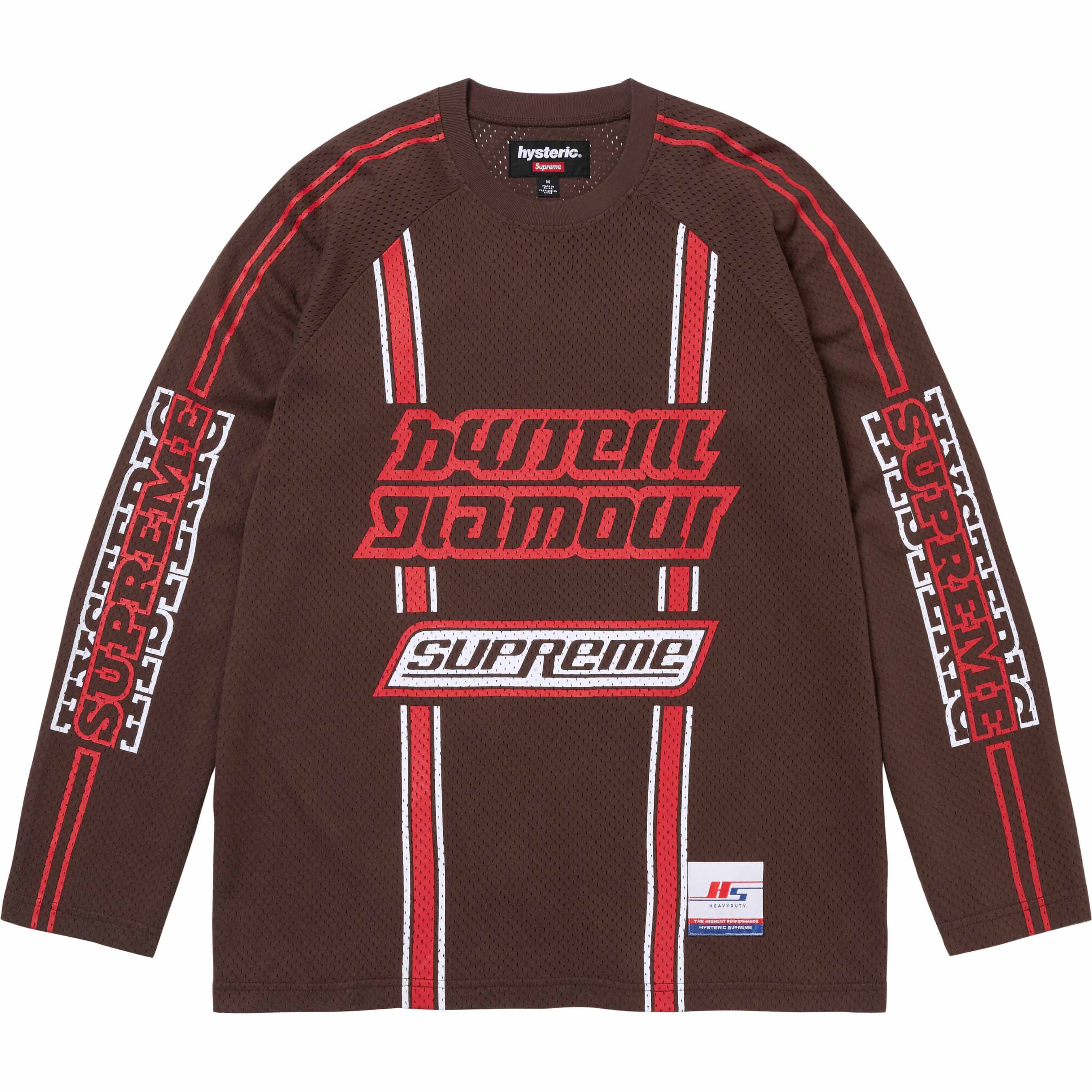 Supreme®/HYSTERIC GLAMOUR Mesh L/S Top