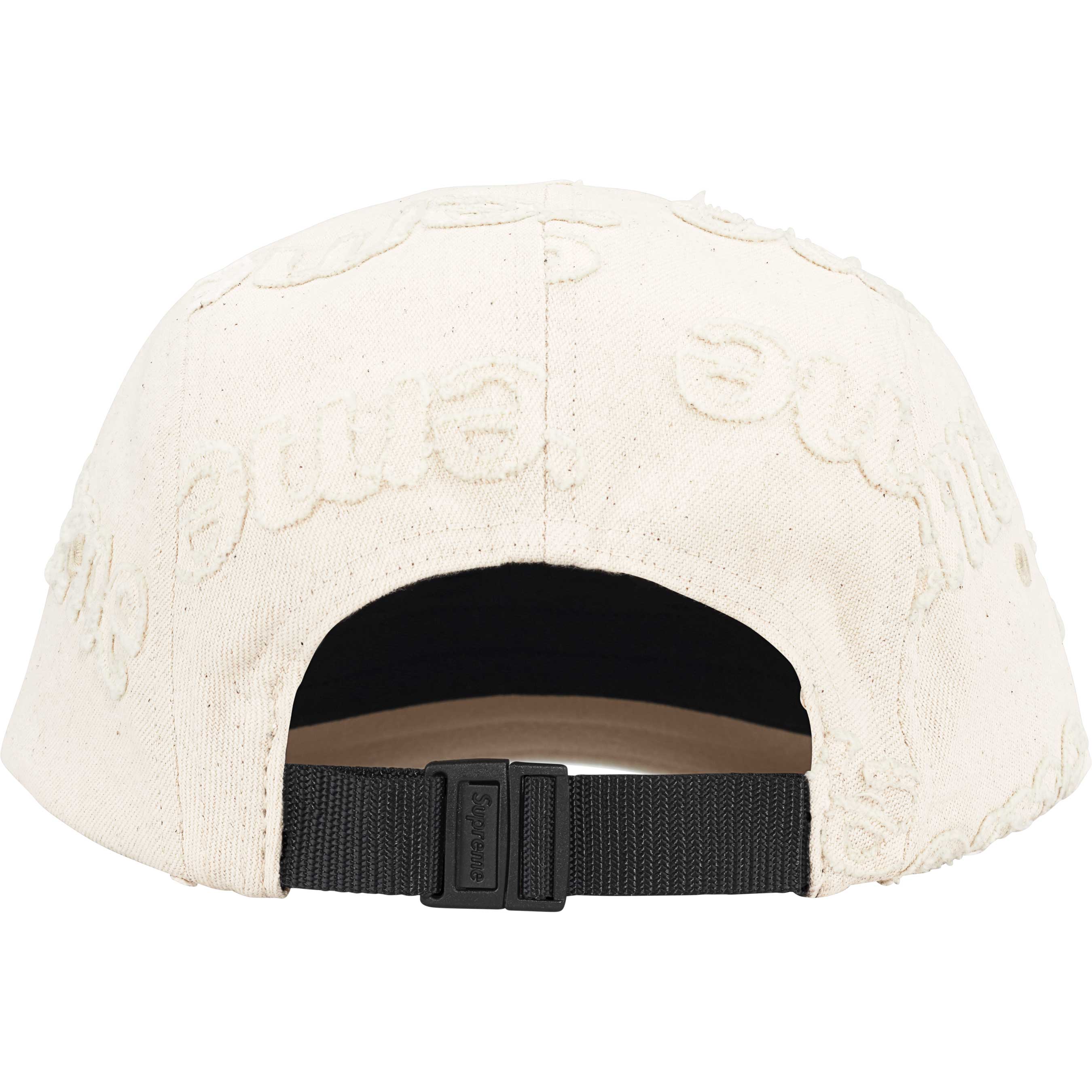 Lasered Denim Camp Cap