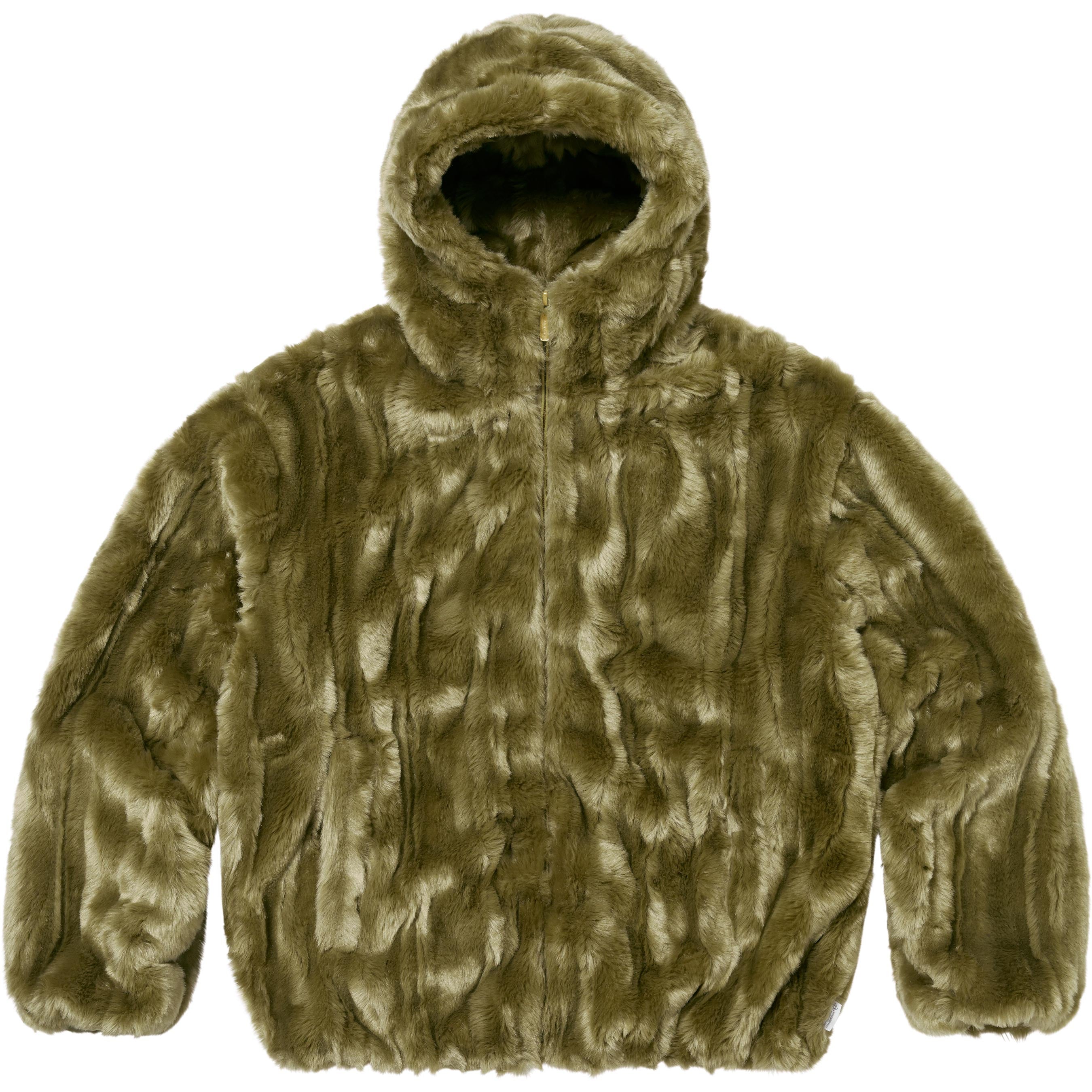 Faux Fur Hooded Jacket