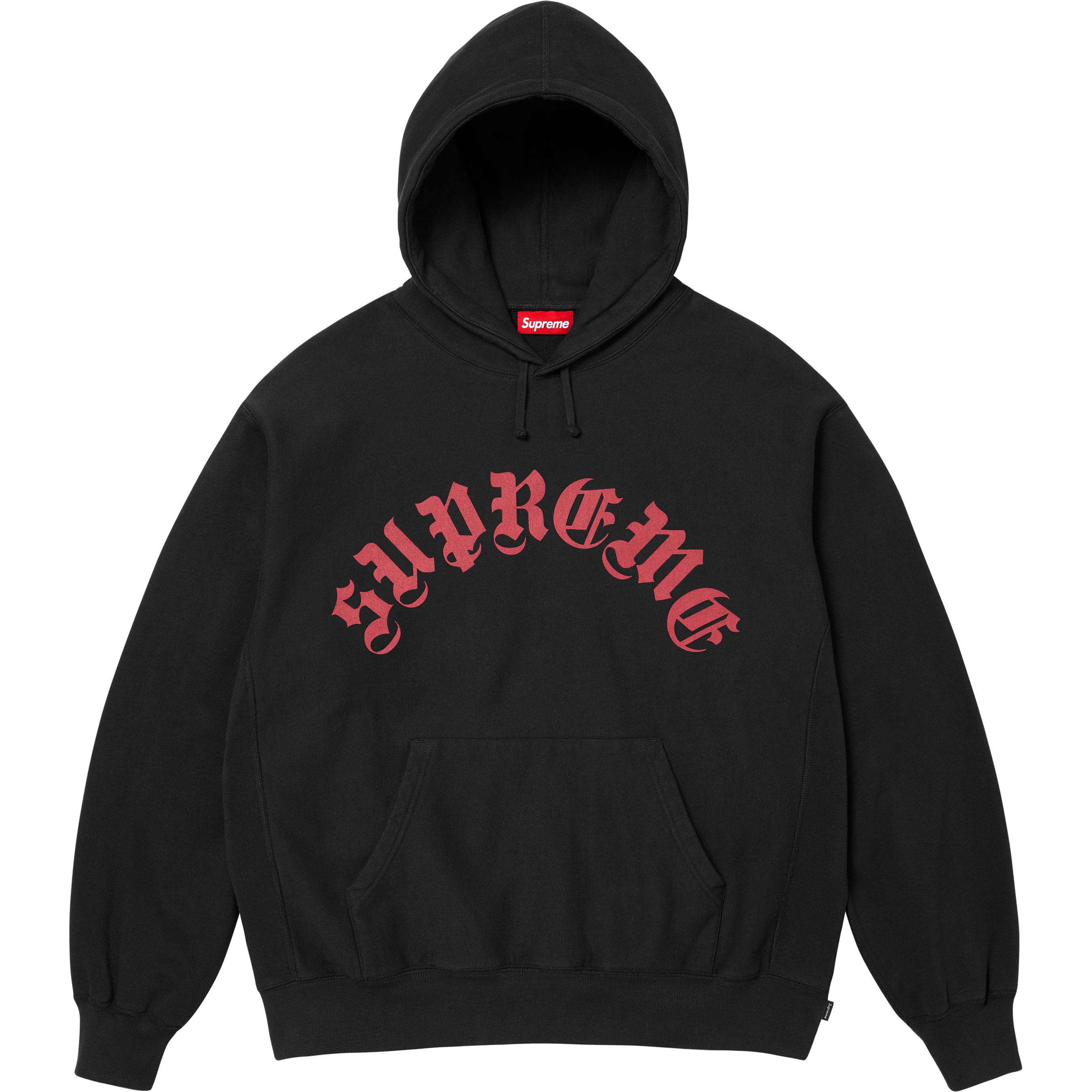 Printed Arc Hooded Sweatshirt