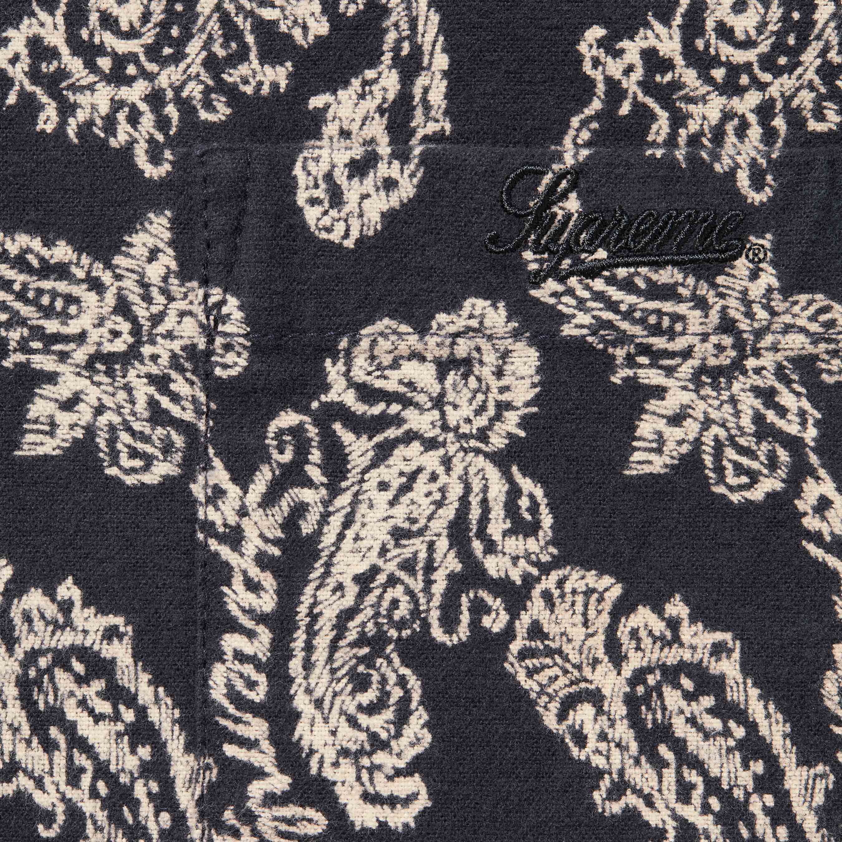 Paisley Flannel Shirt