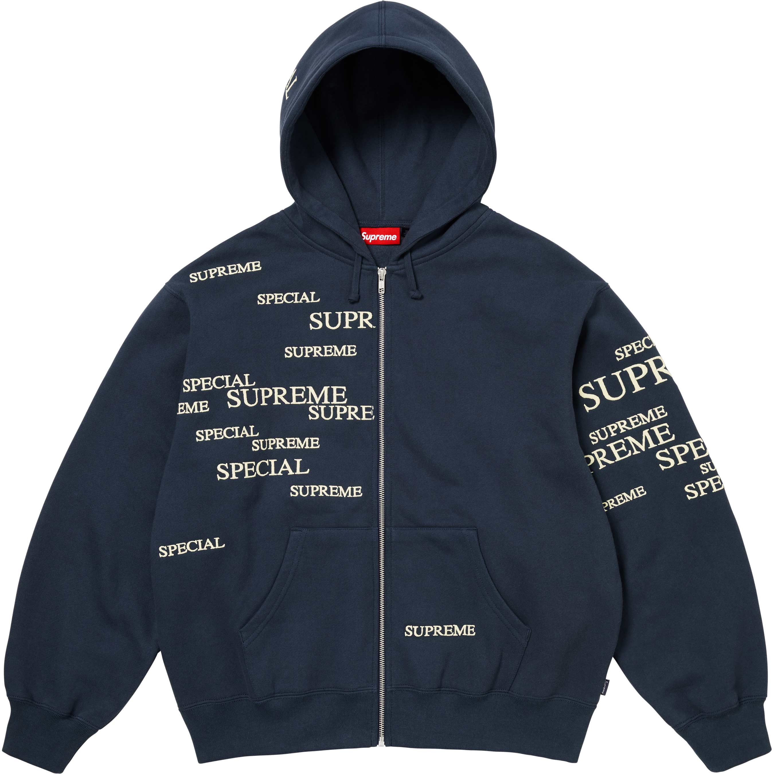 Special Zip Up Hooded Sweatshirt