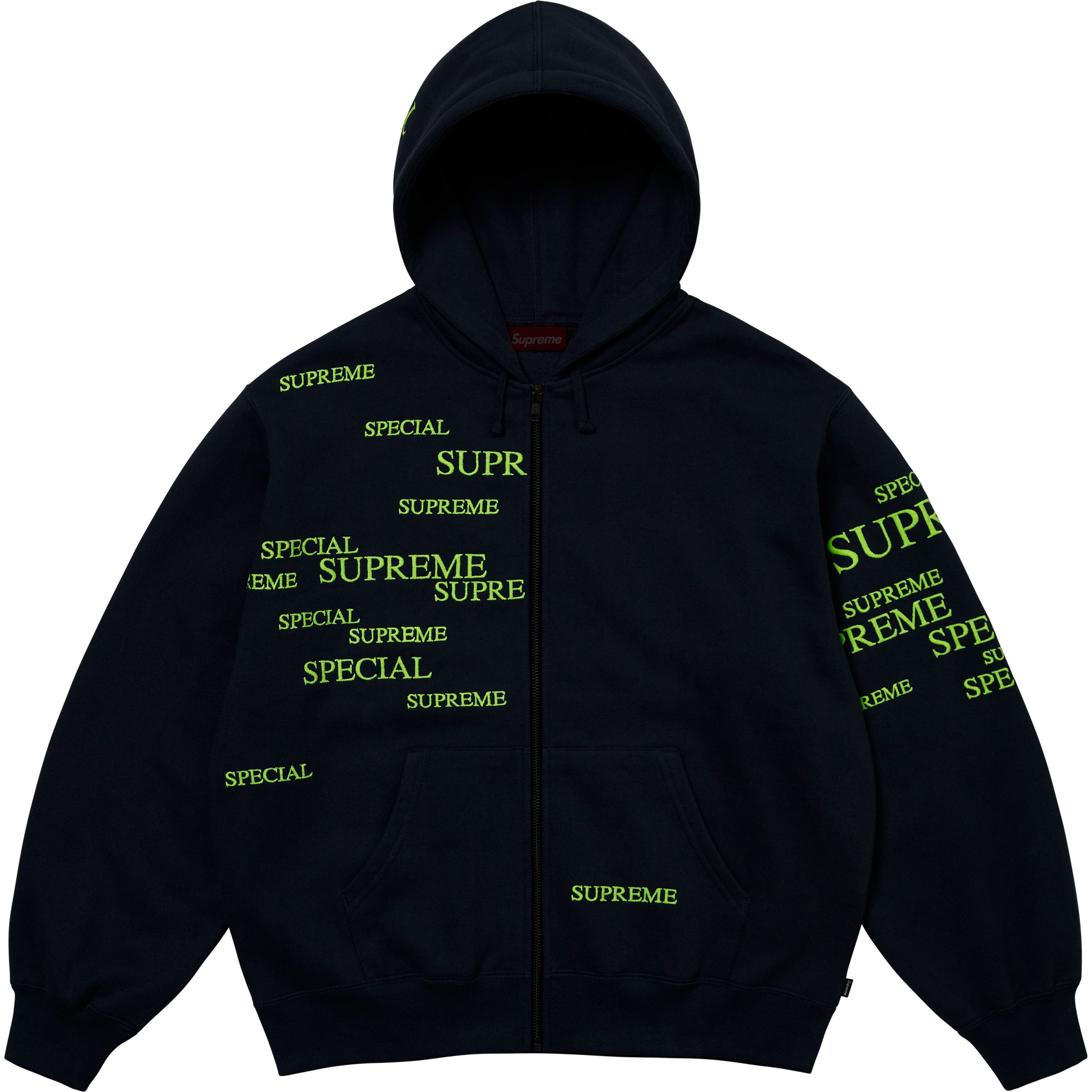Special Zip Up Hooded Sweatshirt